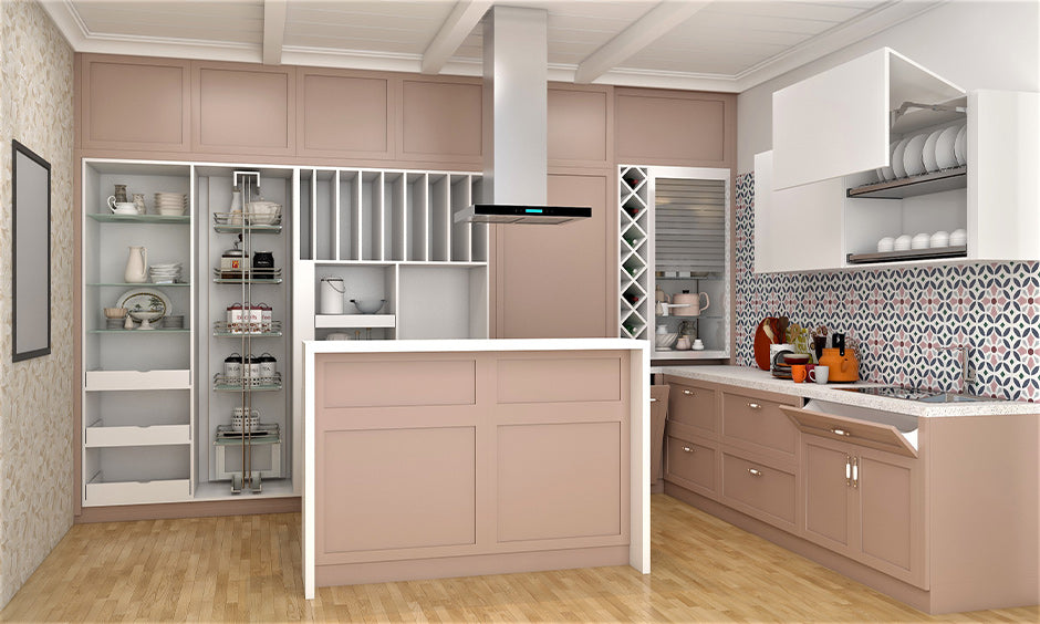 Small Stacking Cabinet Shelf Rack | Smart Design Kitchen