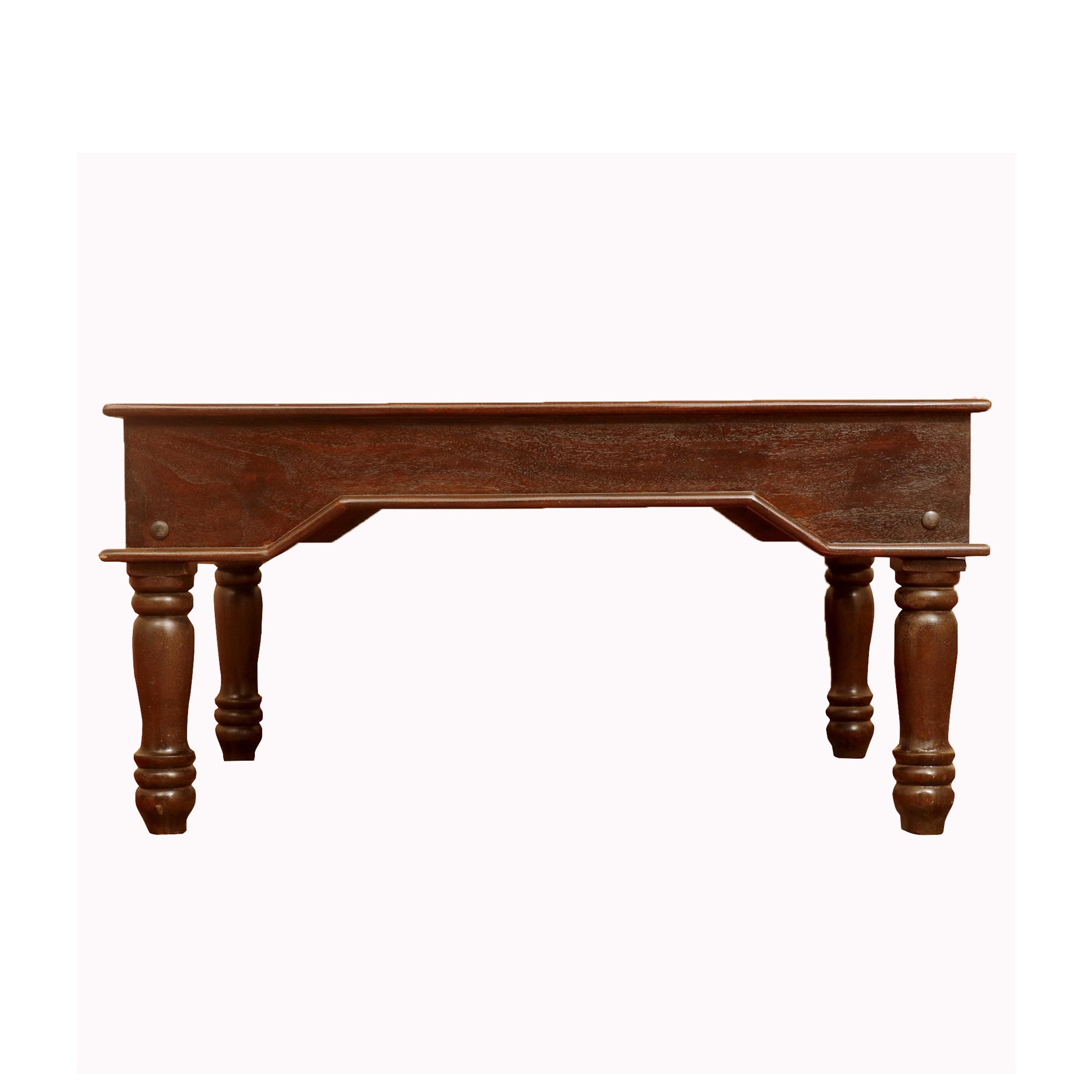 Brass Fitting Wooden Coffee Table Coffee Table