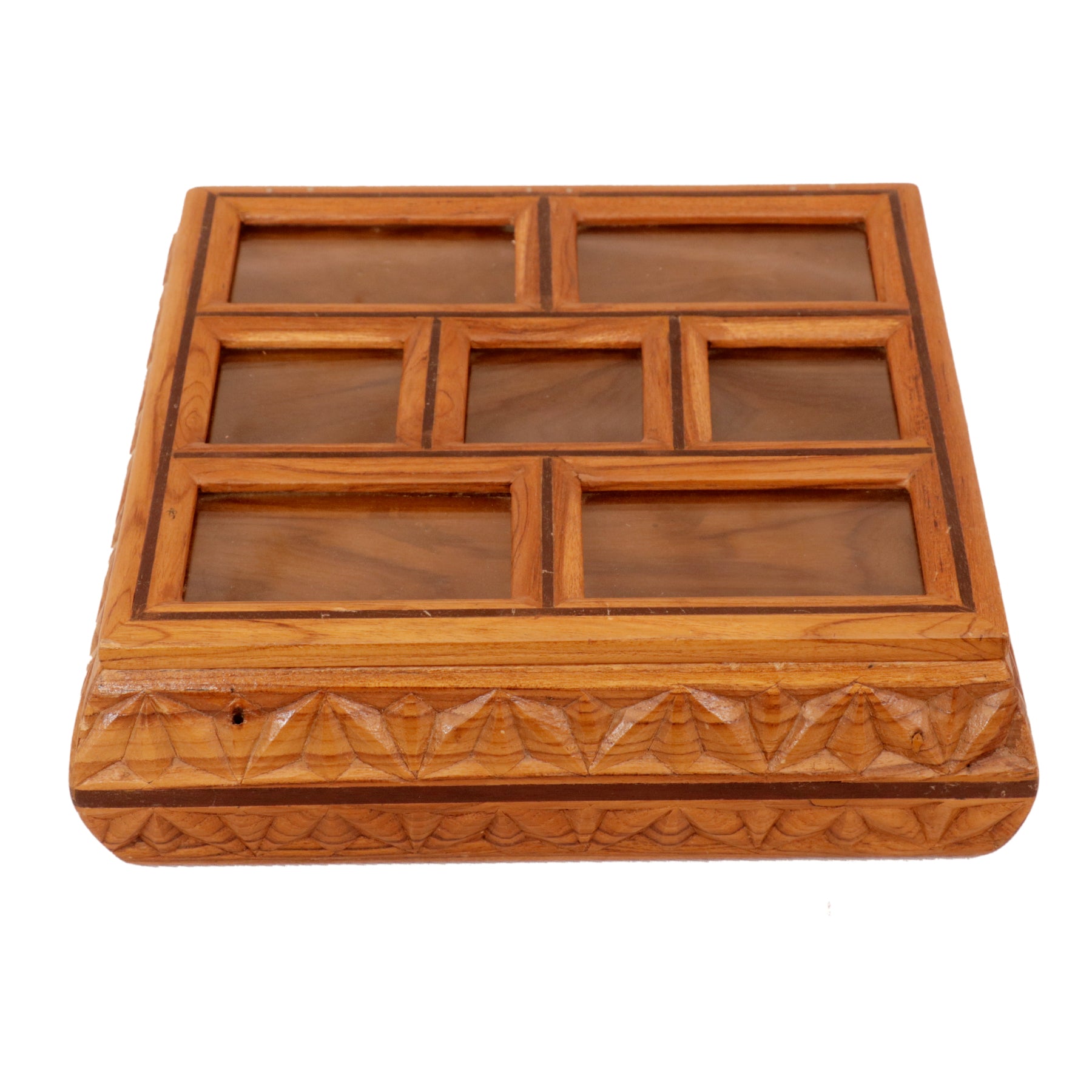 Flip Open Box Wooden Box