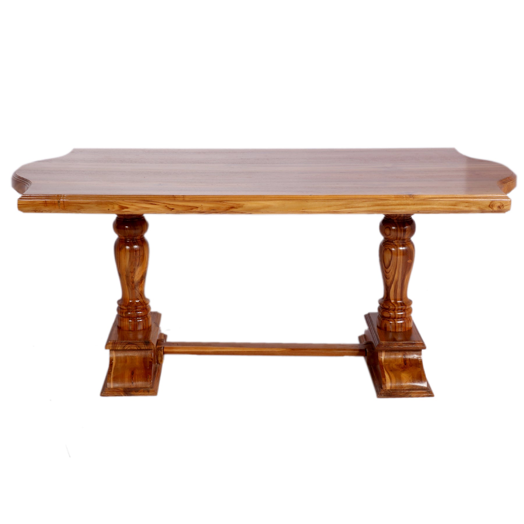 Rectangular Teak Wood Accent Dining Table Dining Table