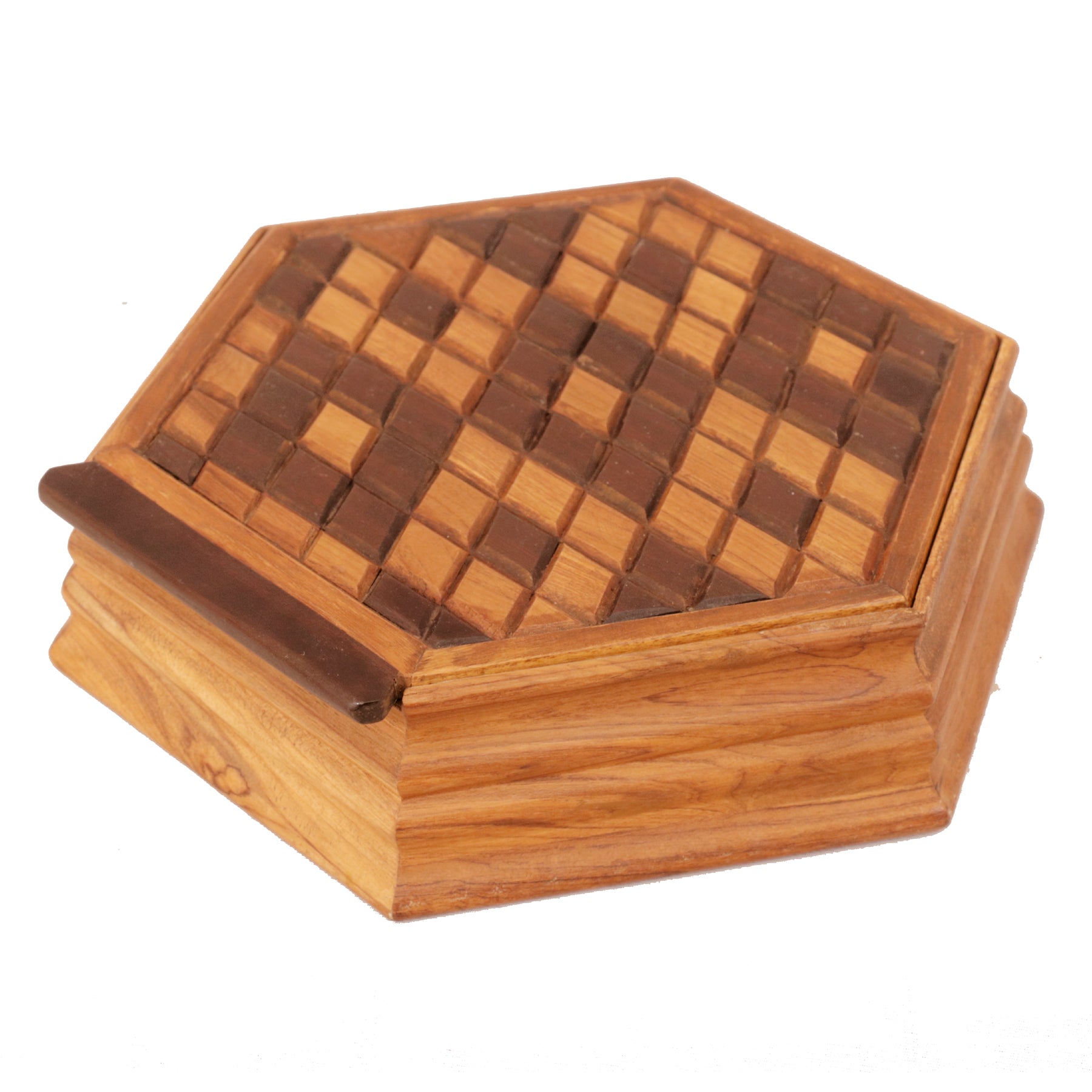 Pinned Diamond Box Wooden Box