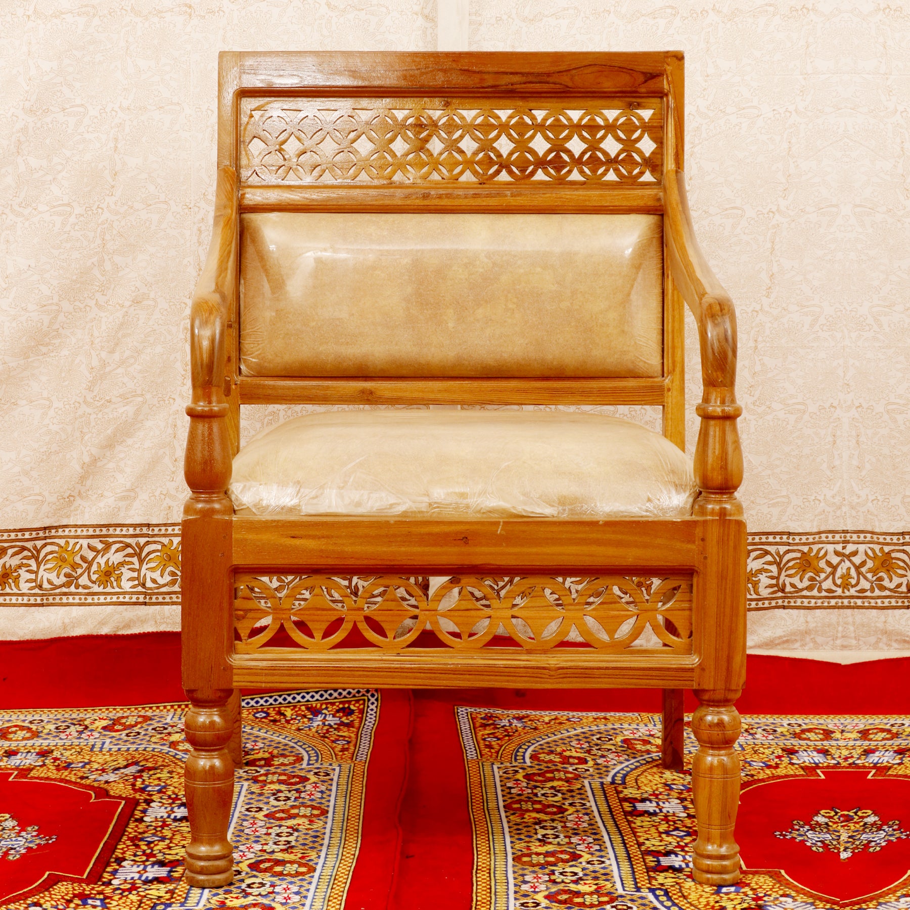 Carving single seater Sofa Sofa