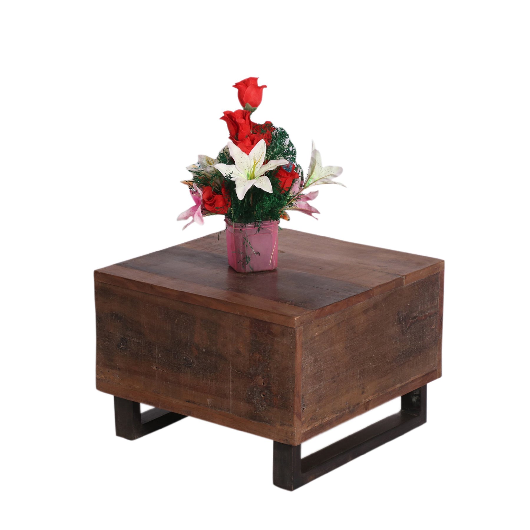 Country Wood Brown Antique style Coffee Table Coffee Table