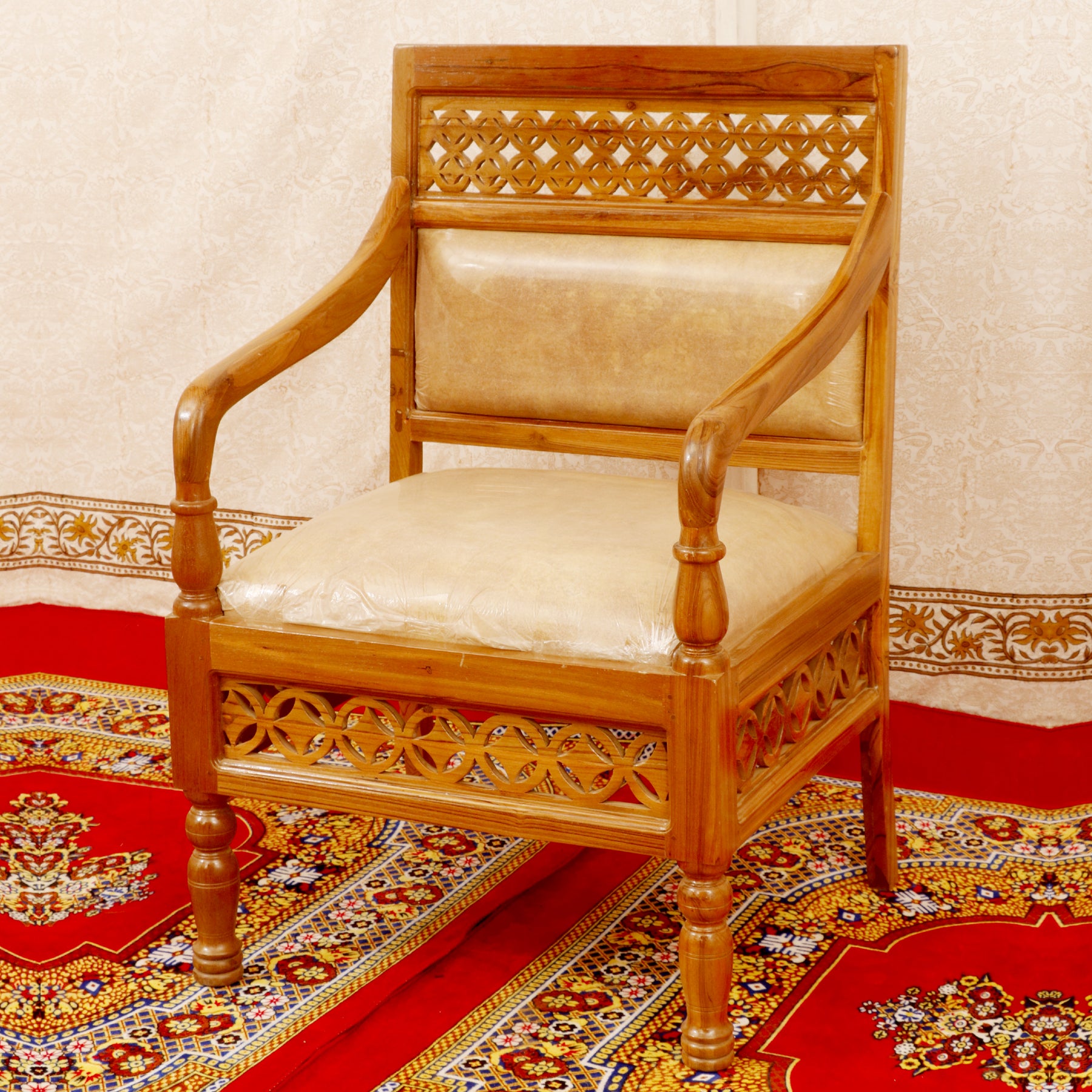 Carving single seater Sofa Sofa
