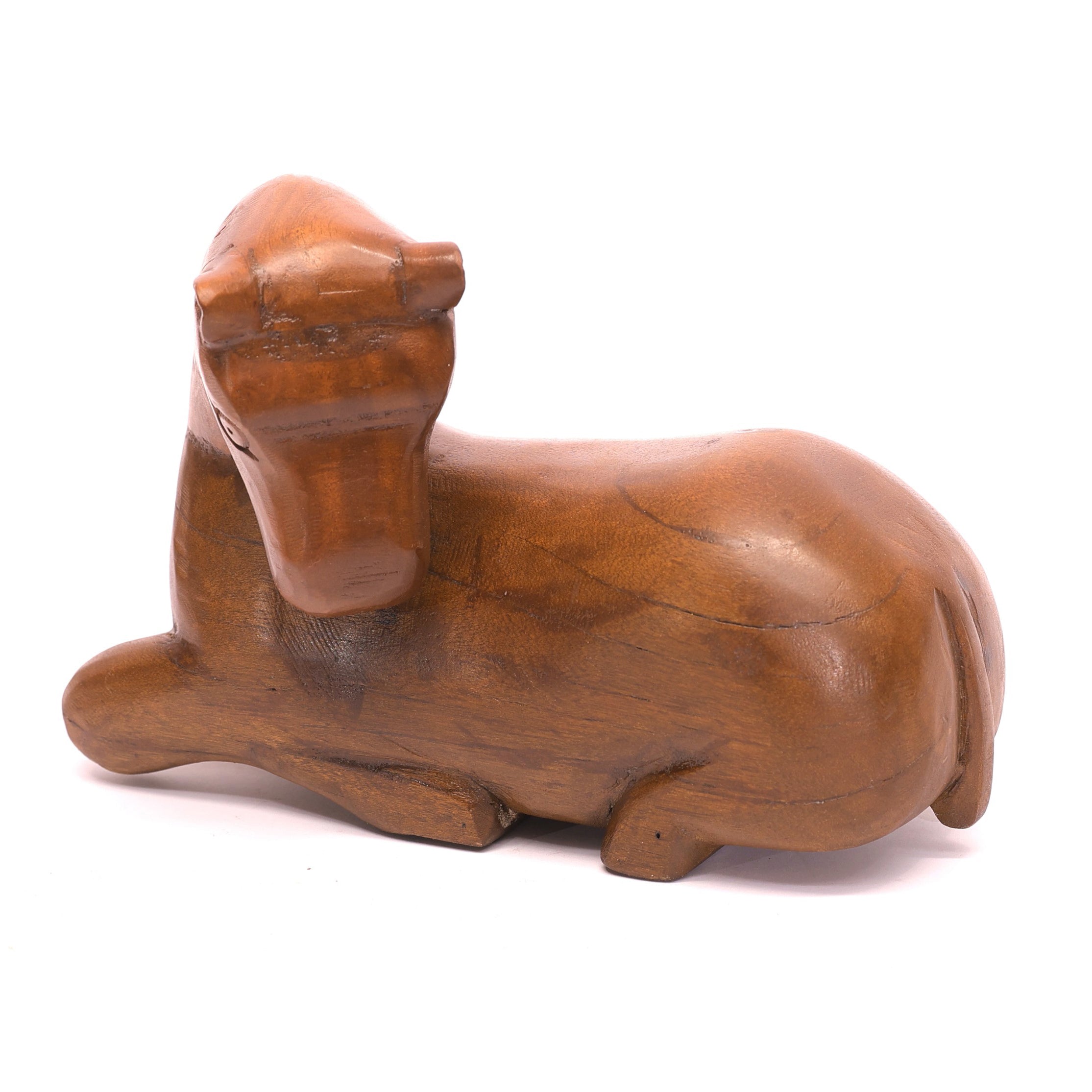 Wooden hand carved animal Figurine Animal Figurine