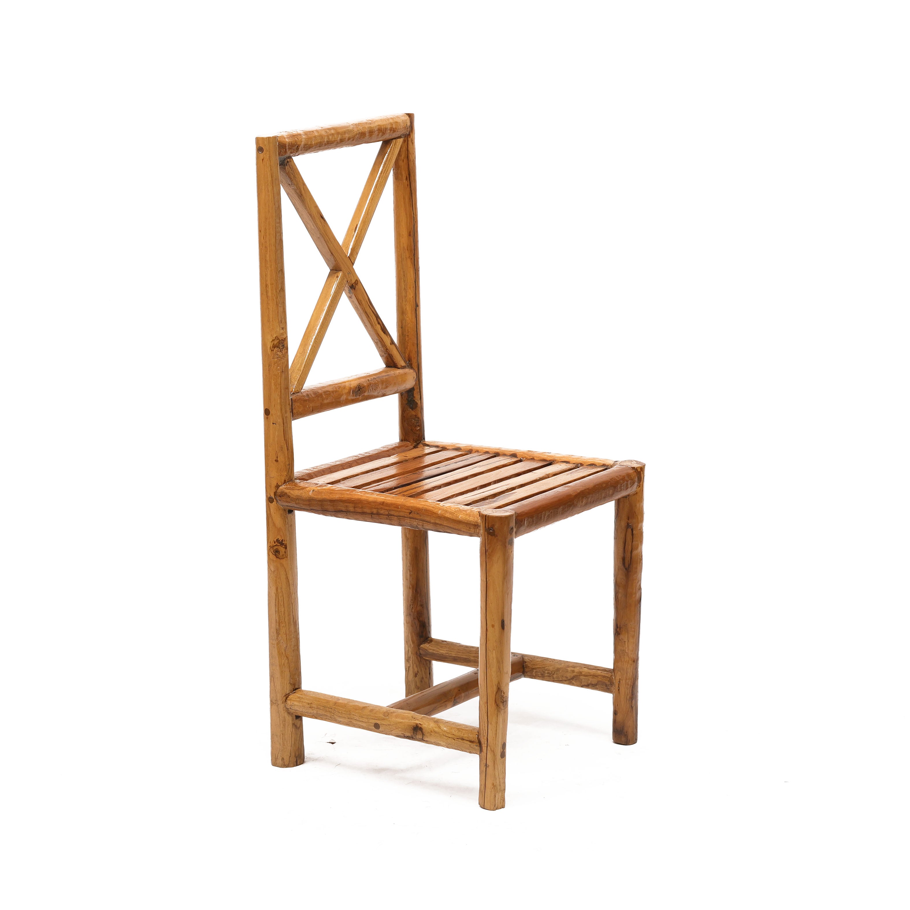 (Set of 2) Solid wood Heritage Finish Dining Chair Dining Chair