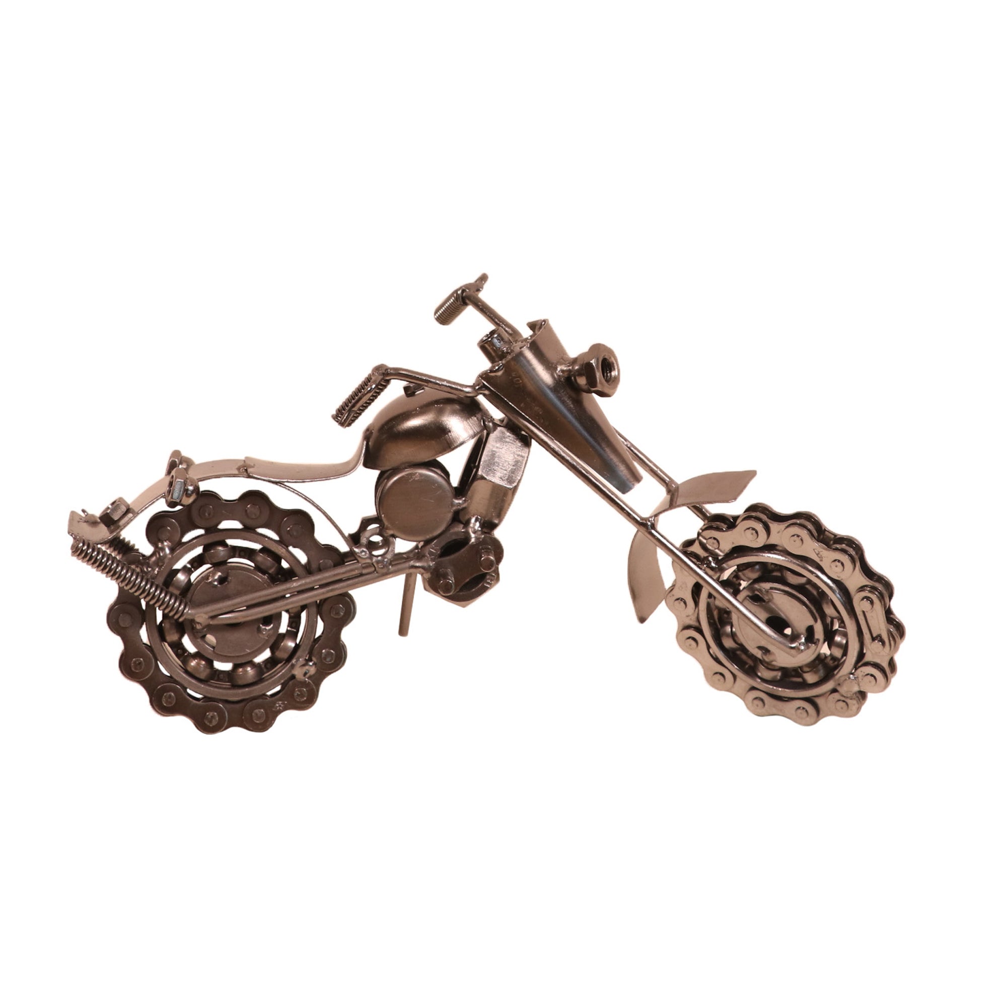 Metallic American dream bike Miniature Vehicle figurine