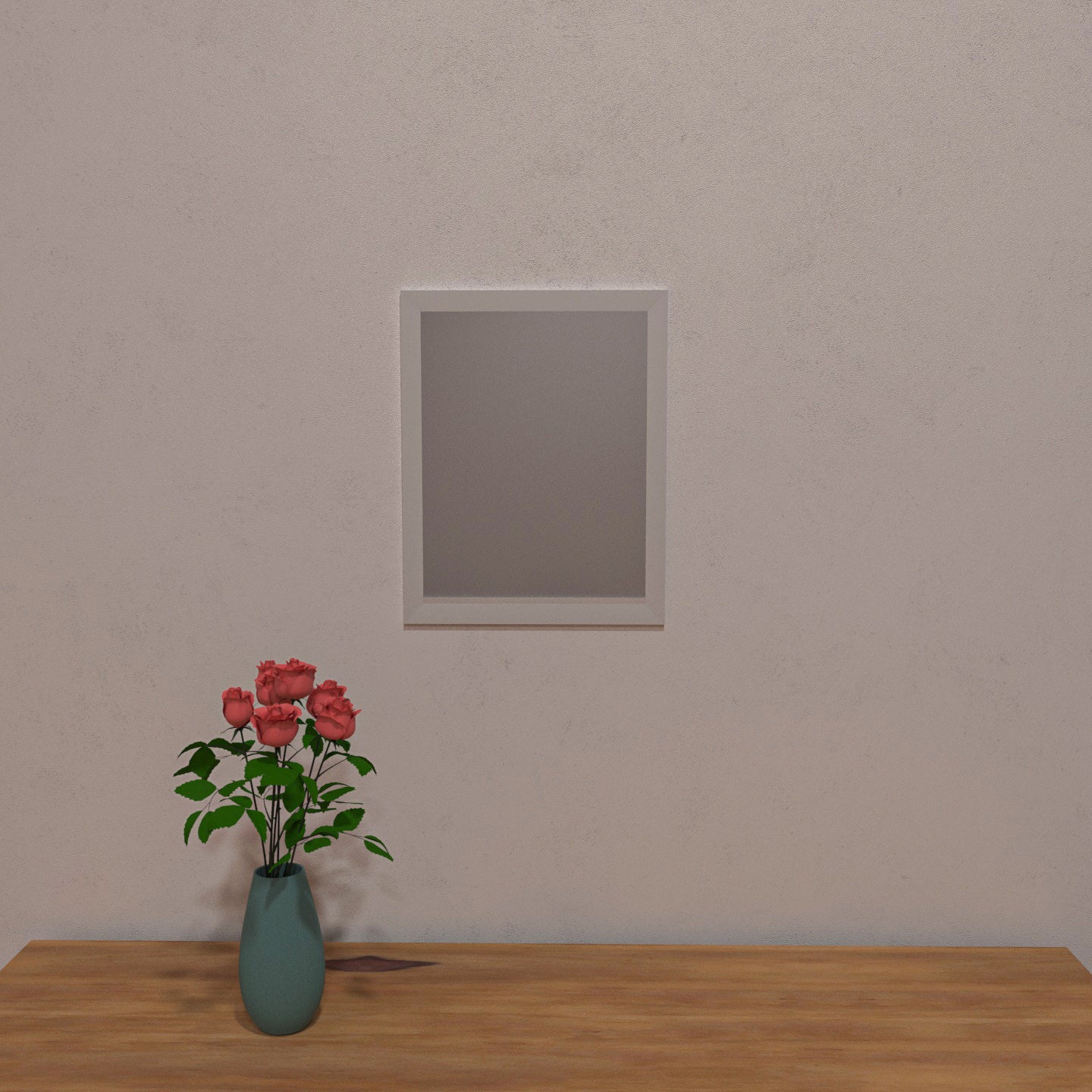 11x14 Classic Mirror White Mirror