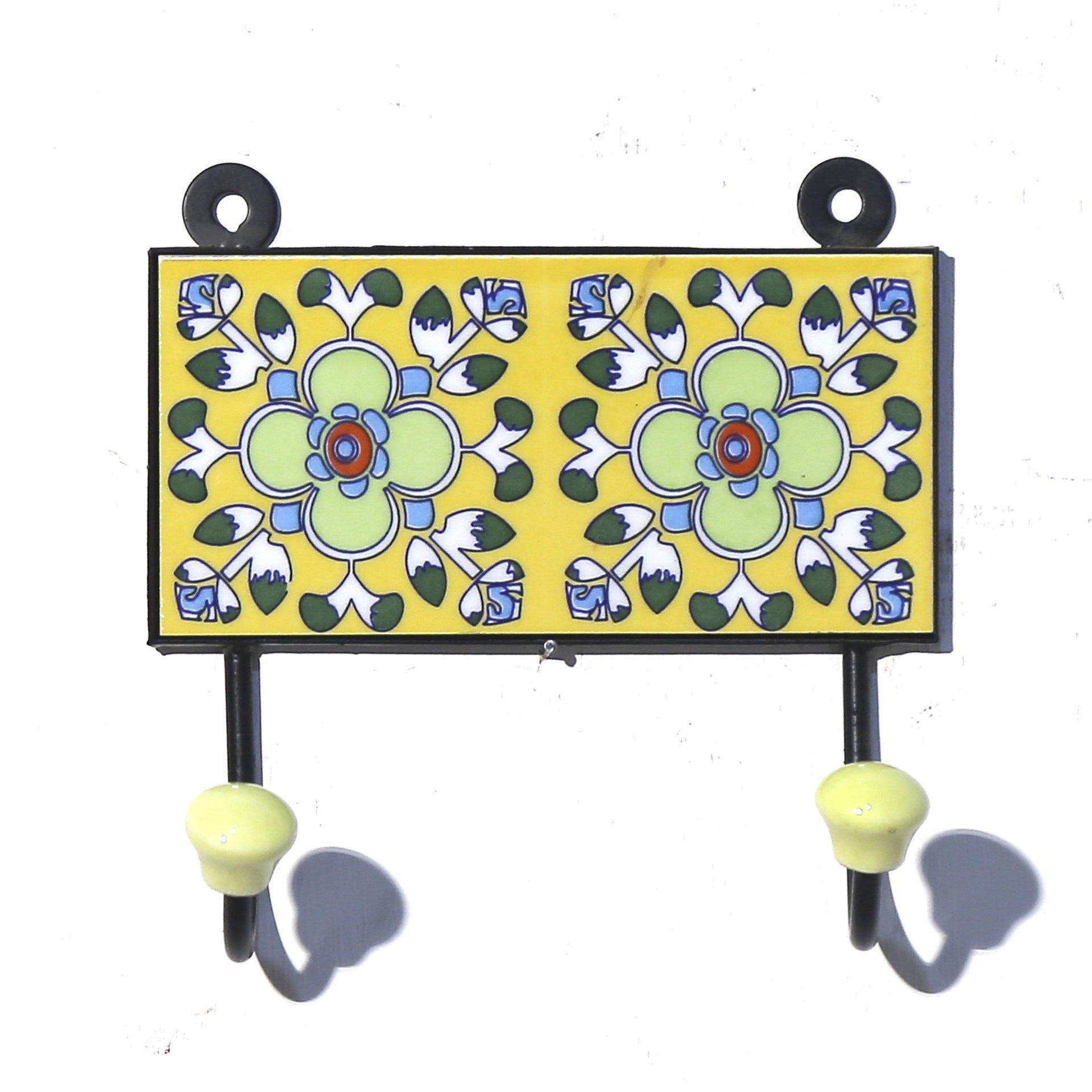3 by 6 Tile Hook with Metallic Frame Hook