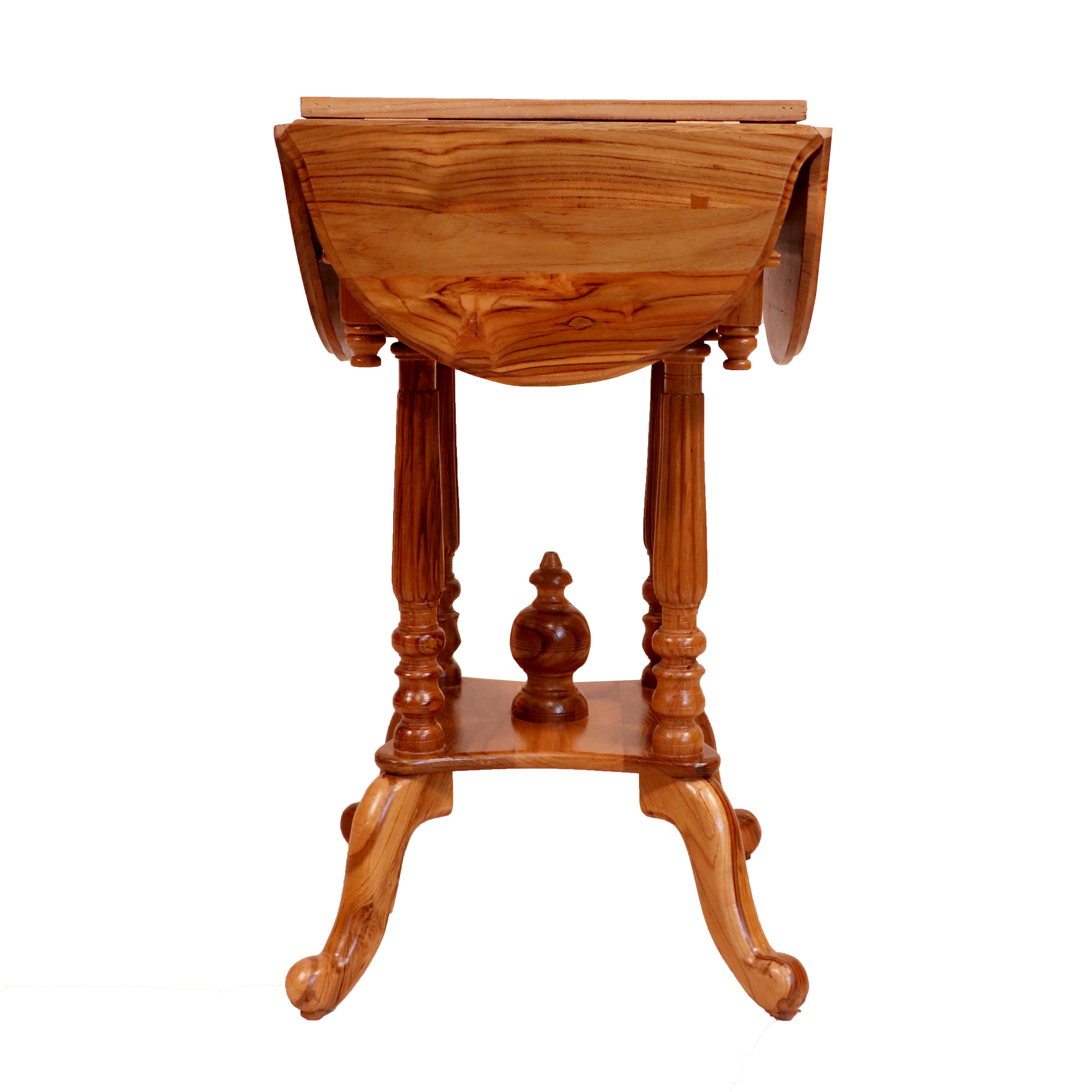 Charming Chess Style Handmade Wooden End Table for Home End Table