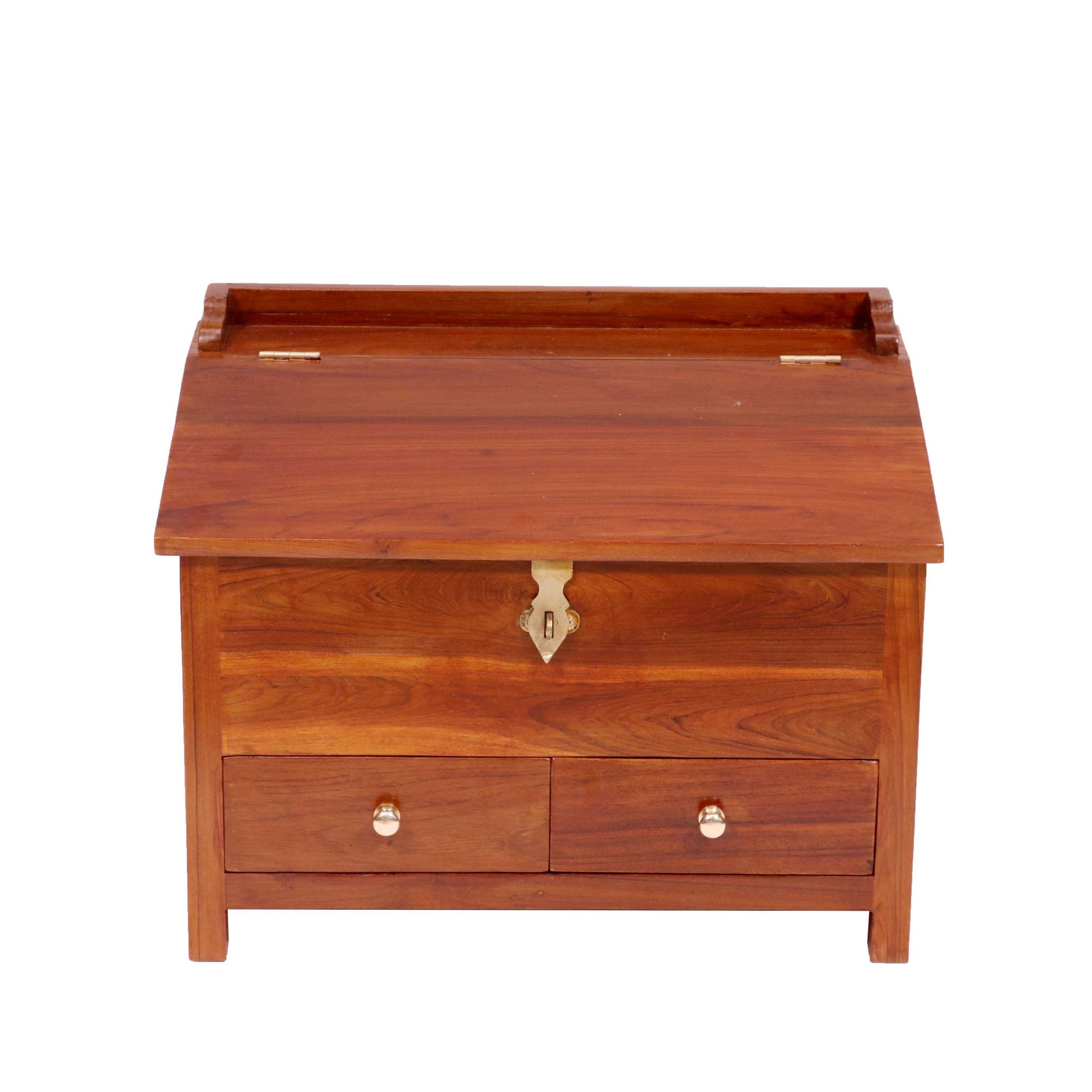 Classical Teak Munim Desk Lapdesk