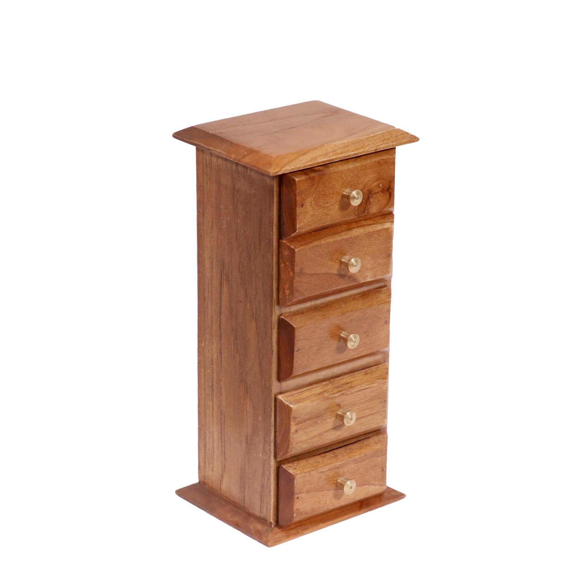 Wooden 5 compartment Desk organizer Desk Organizer