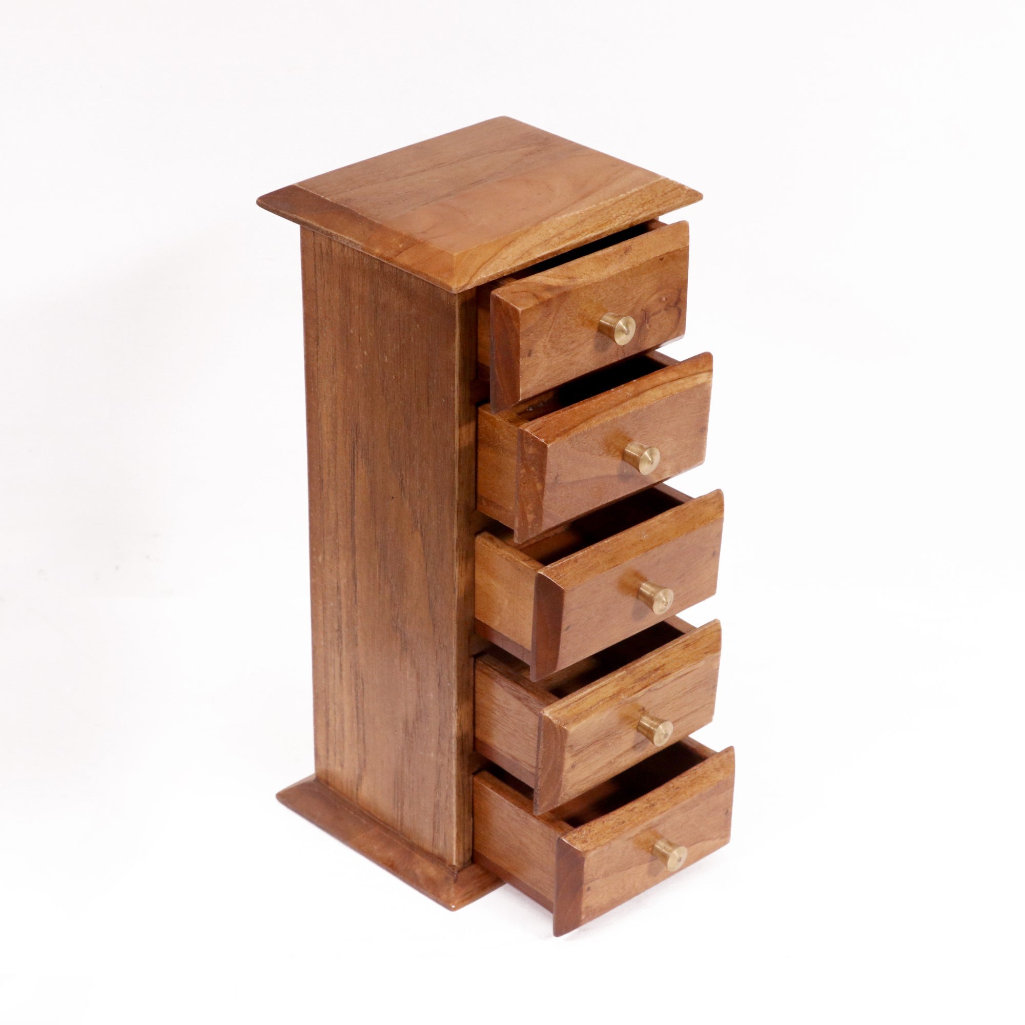 Wooden 5 compartment Desk organizer Desk Organizer
