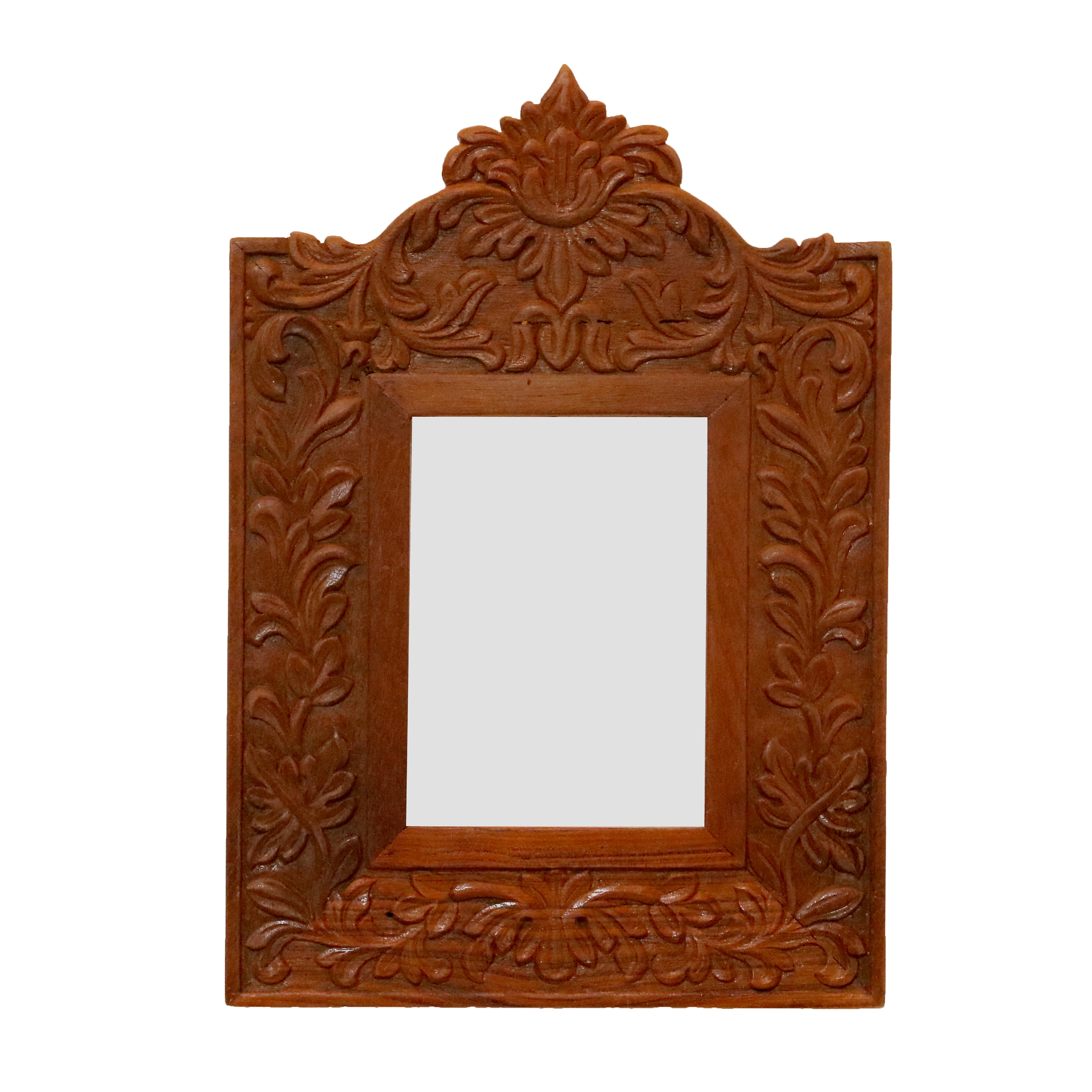Carved Temple Mirror Mirror