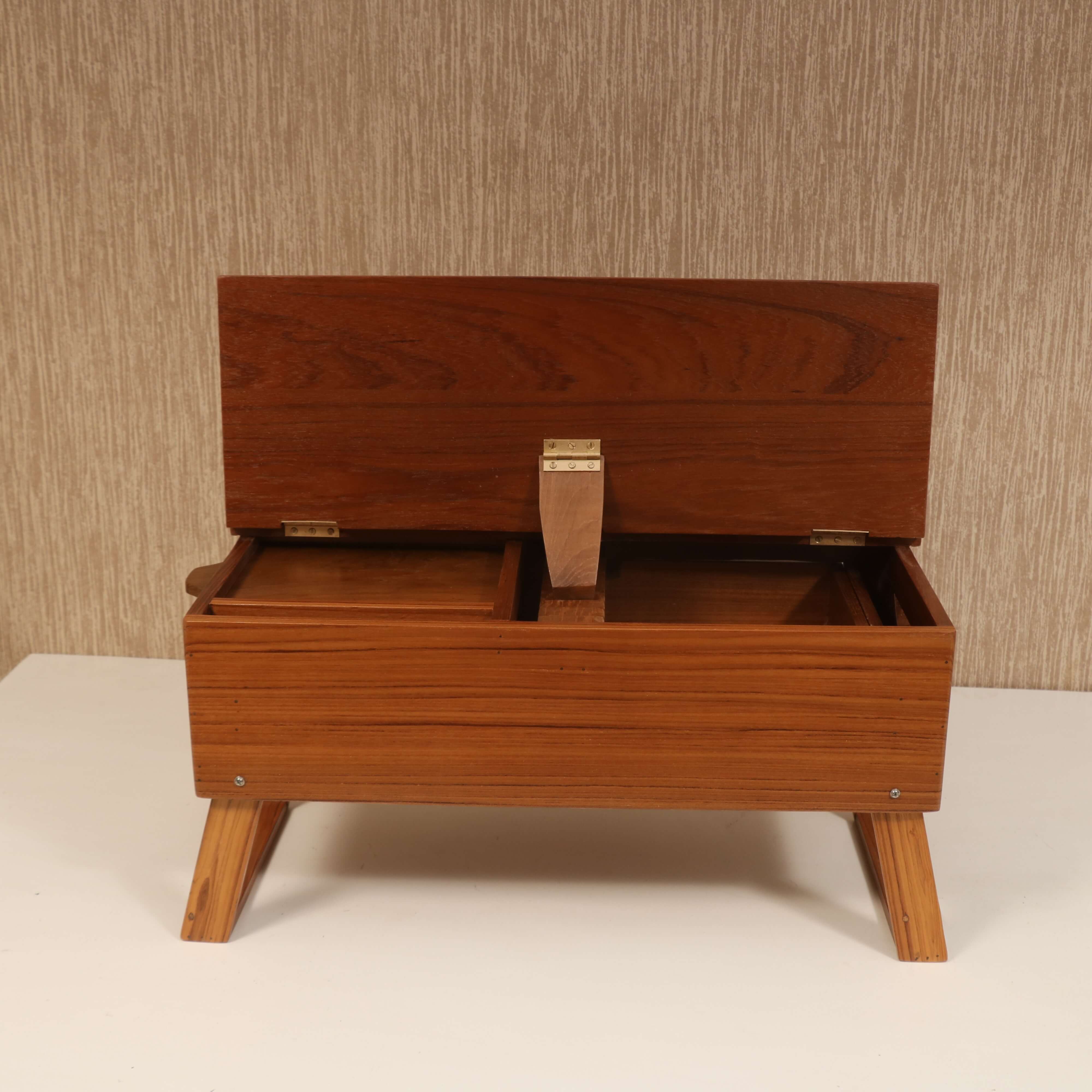Solid Single Drawer Table Lapdesk