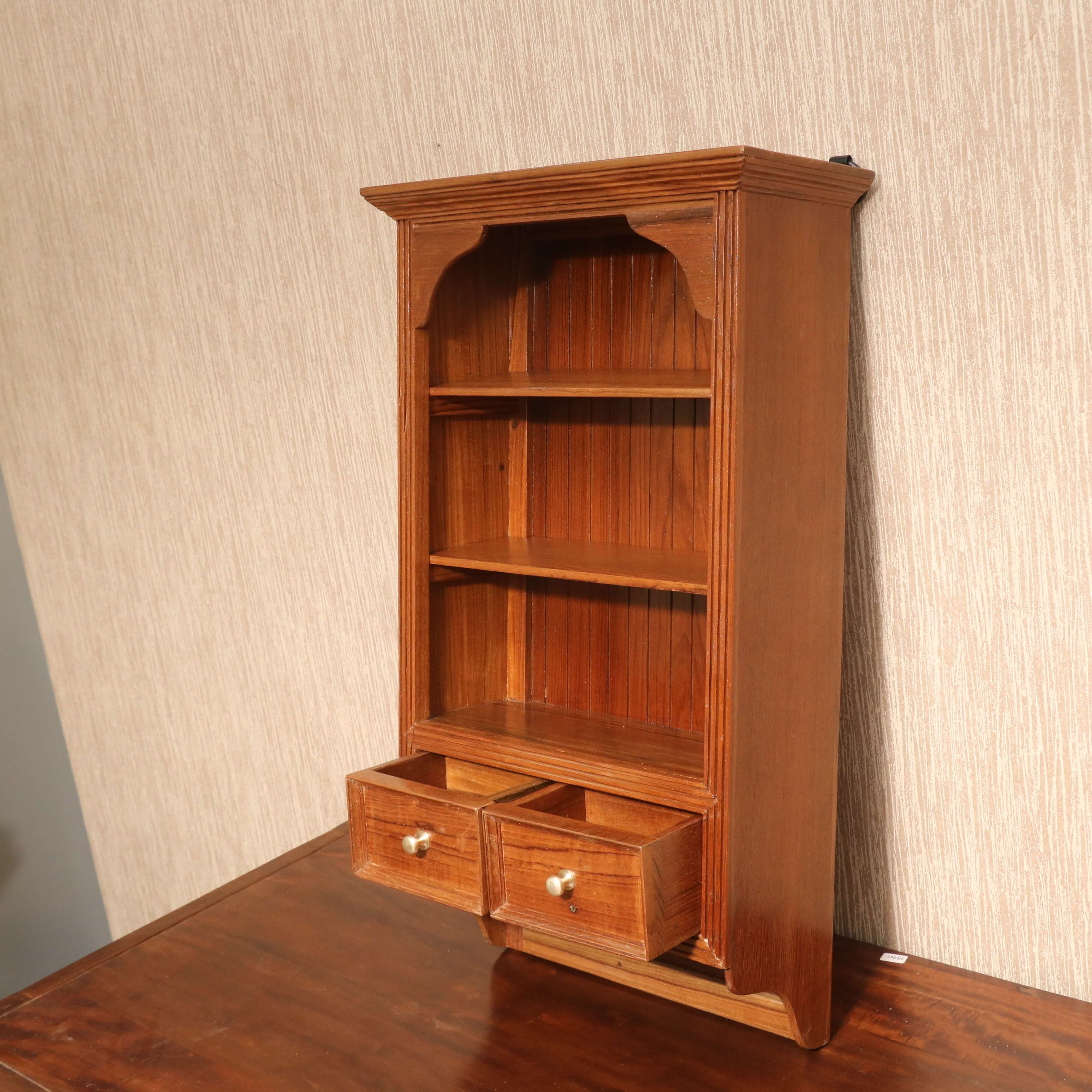 Hanging Cabinet with 3 Open Shelves Rack