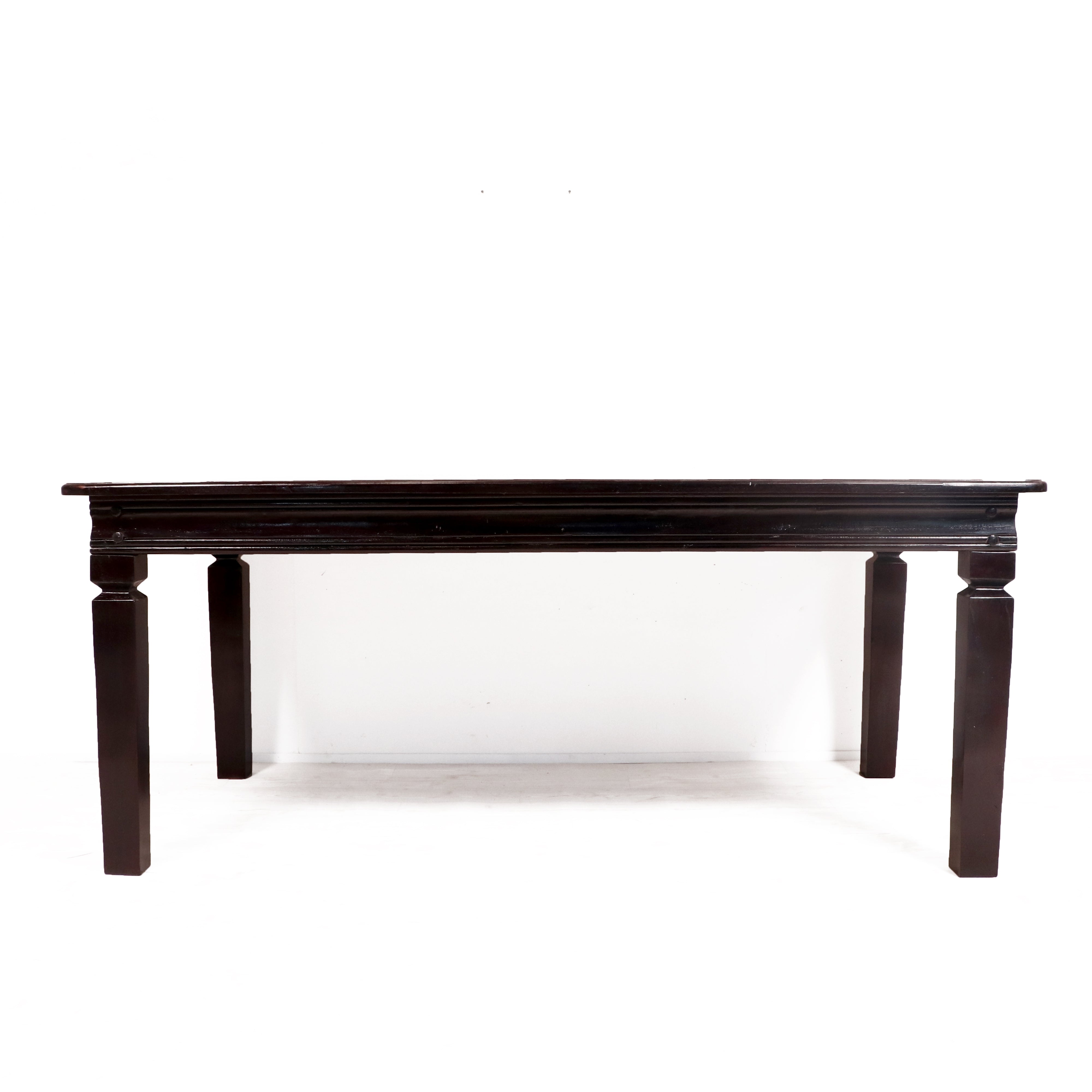 Classic Cane chairs with Modern Dining table 6 Seater Set Dining Set