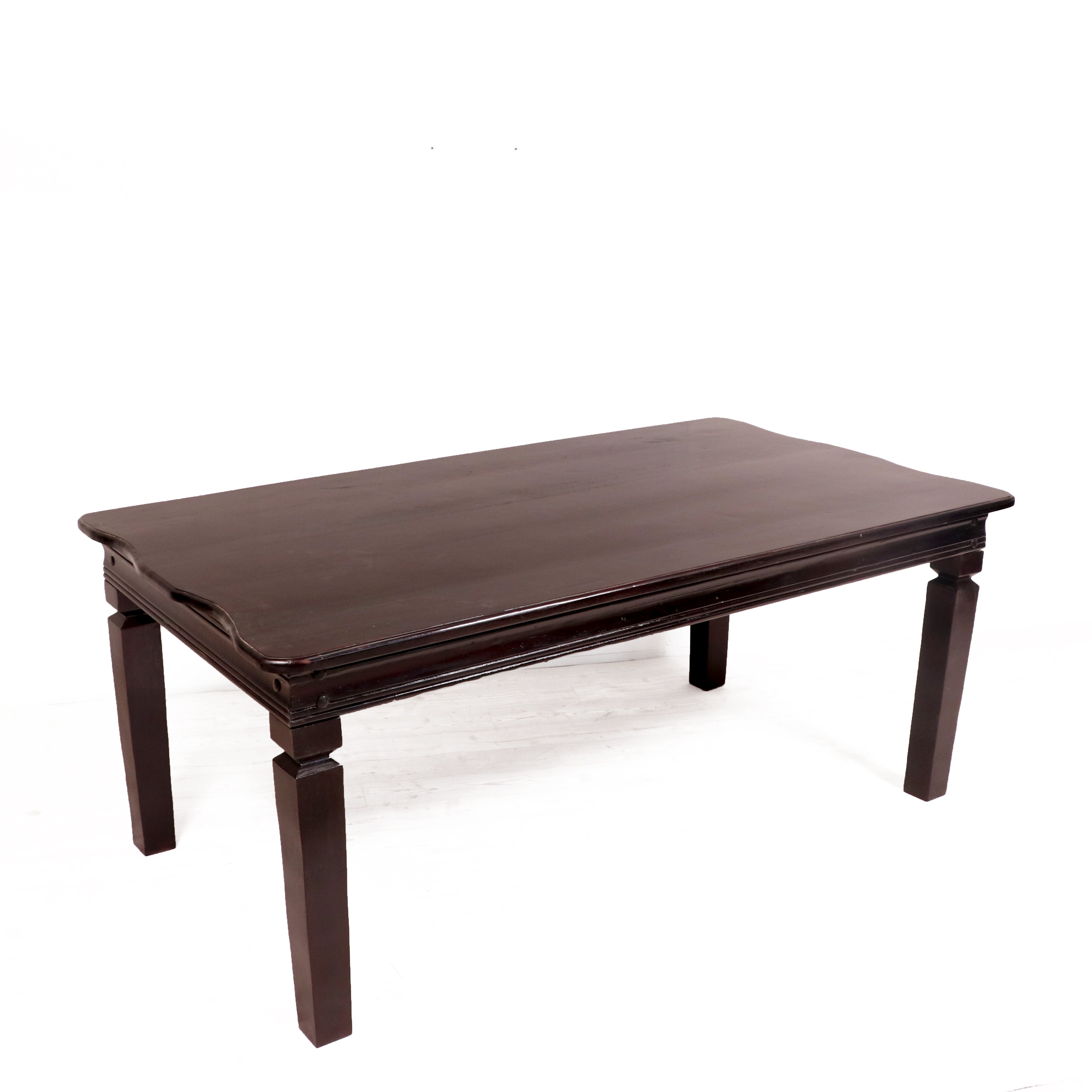 Classic Cane chairs with Modern Dining table 6 Seater Set Dining Set