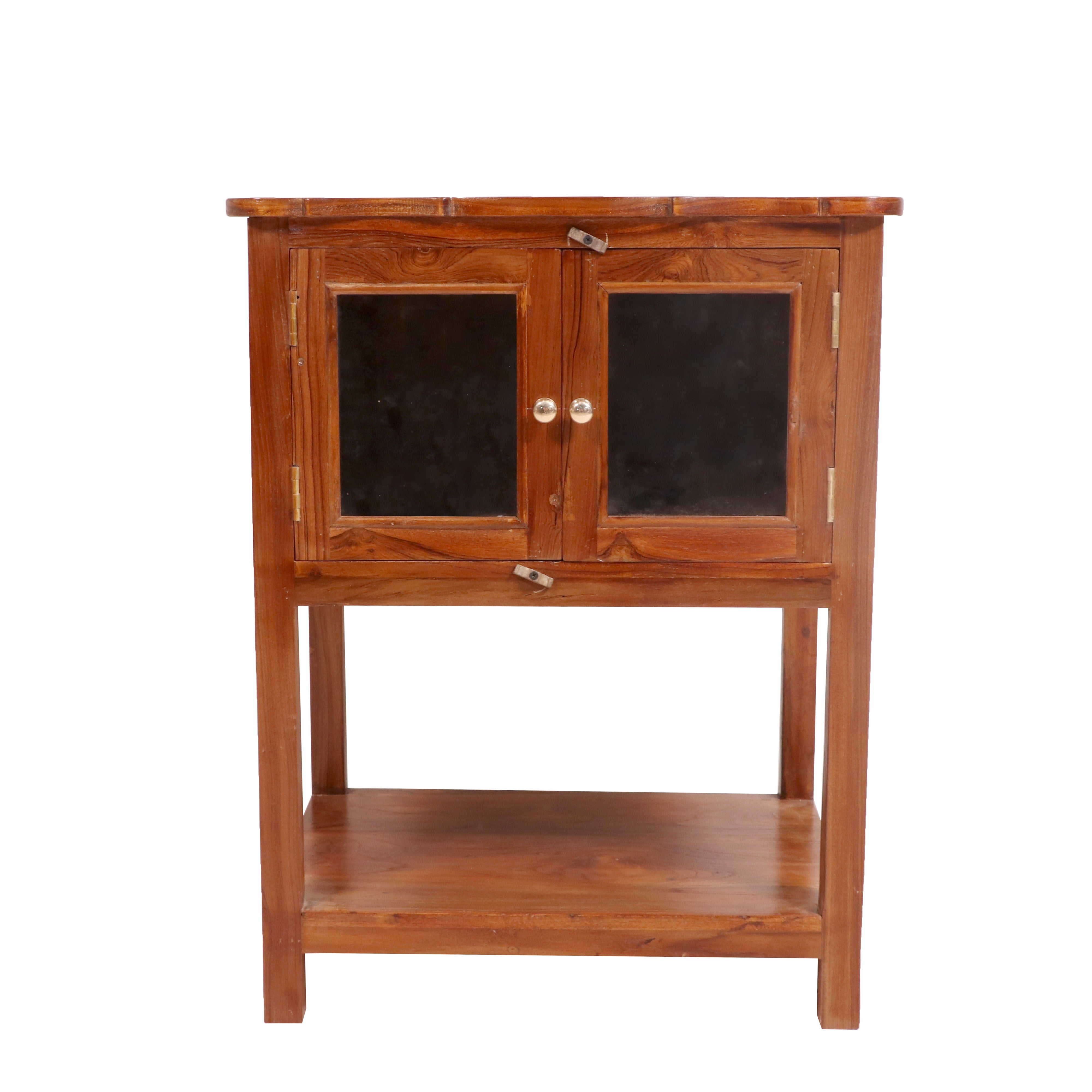 2-Door Downside Shelf Cabinet Cupboard