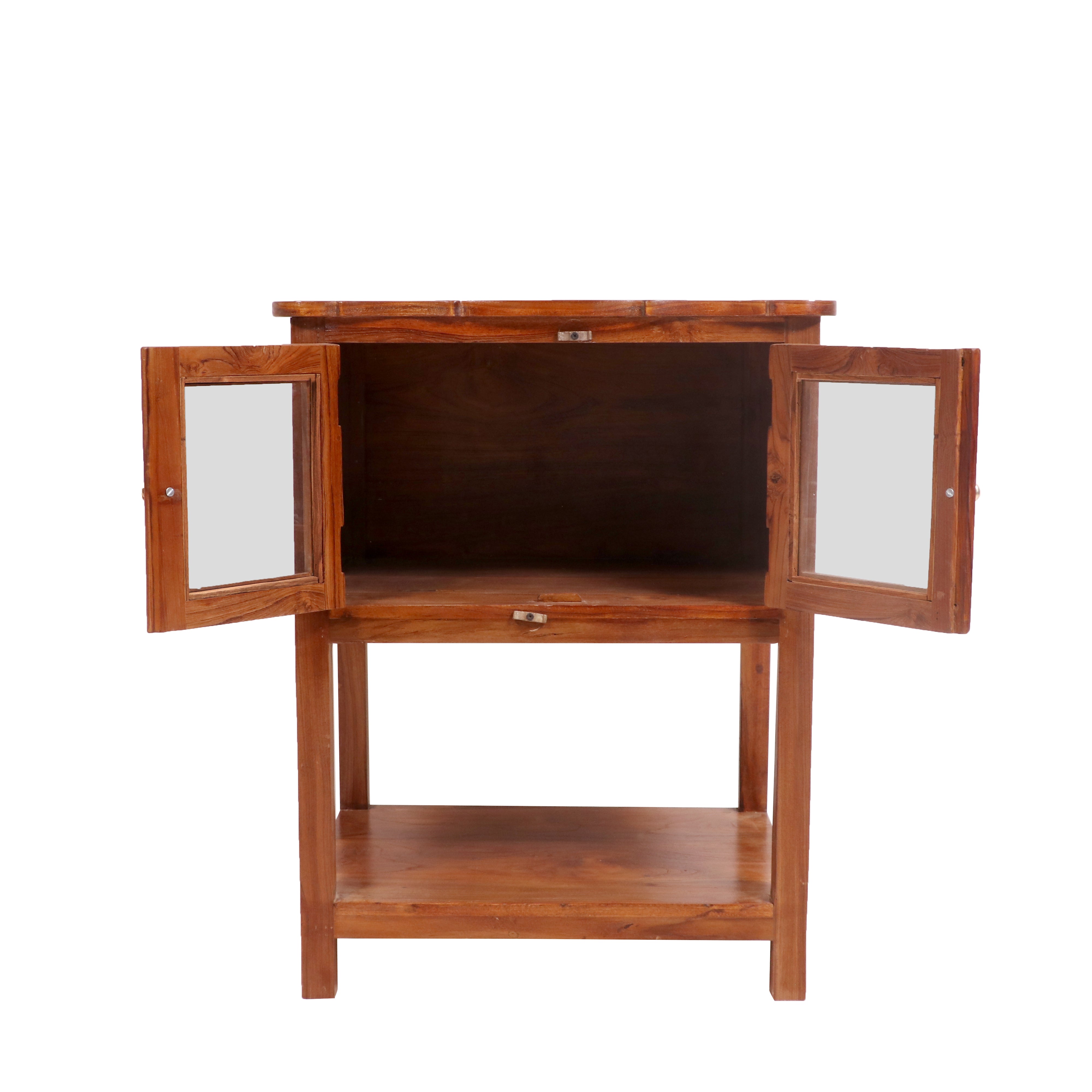 2-Door Downside Shelf Cabinet Cupboard