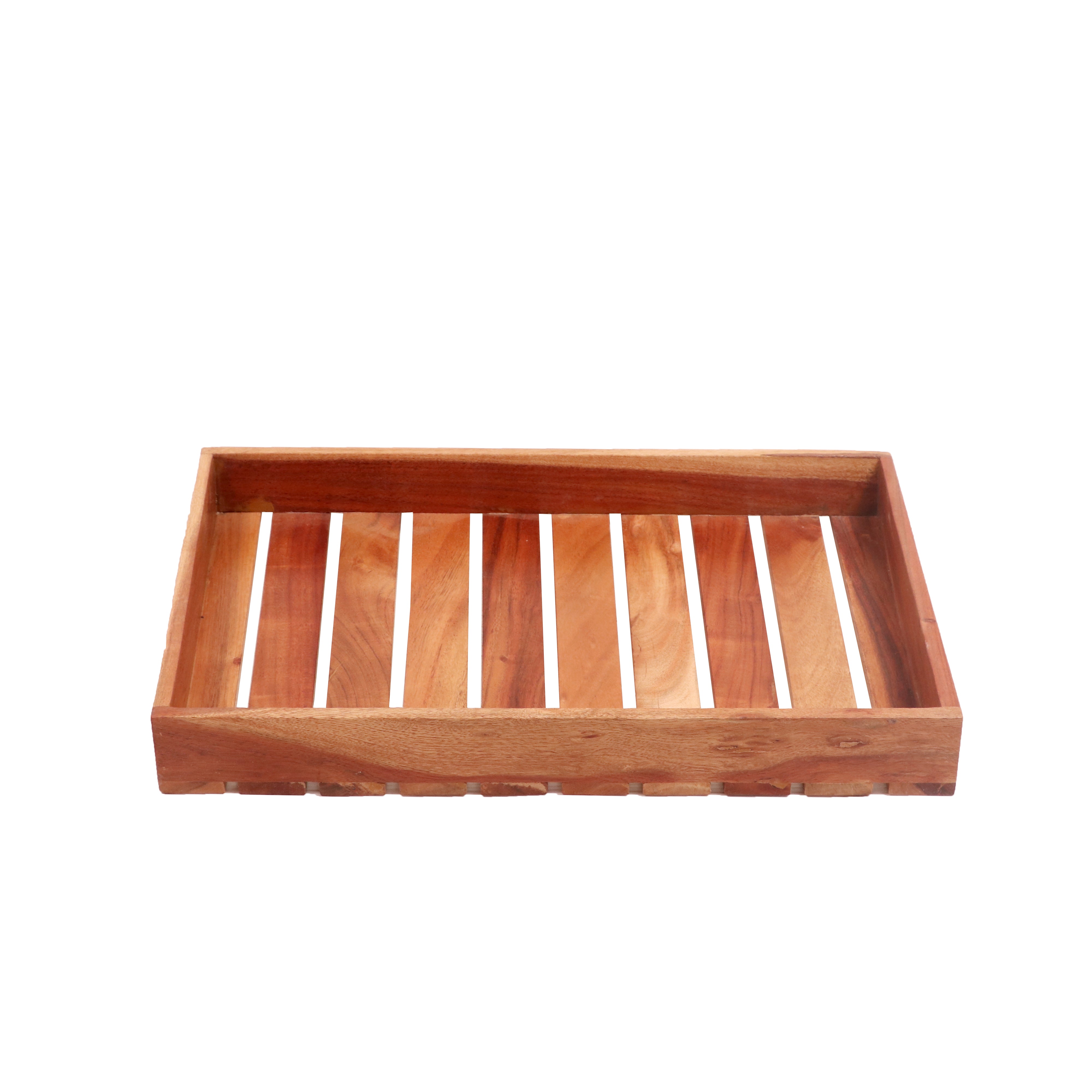 Long wooden strip tray Tray