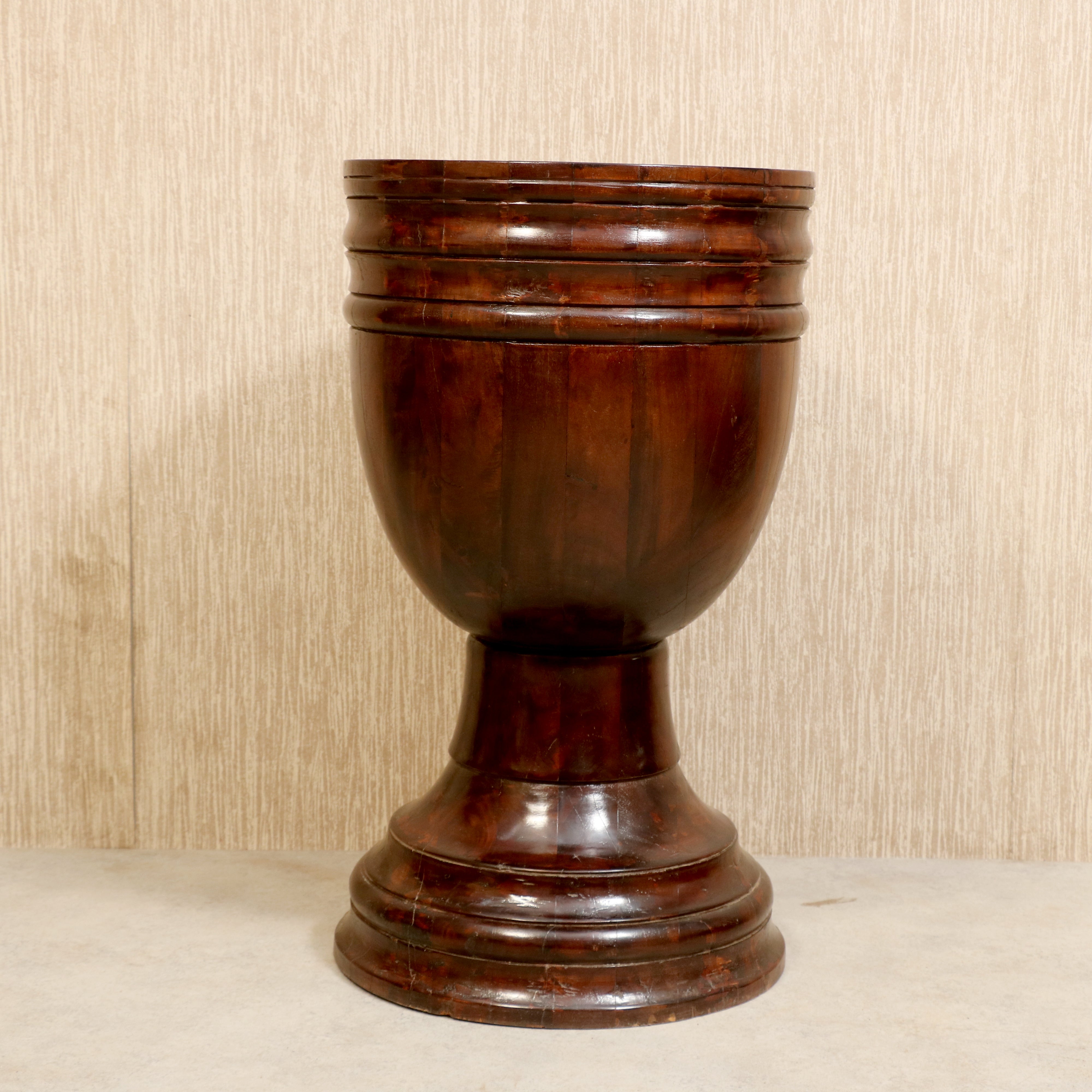 Total Solid Wood Heavy Side Base End Table