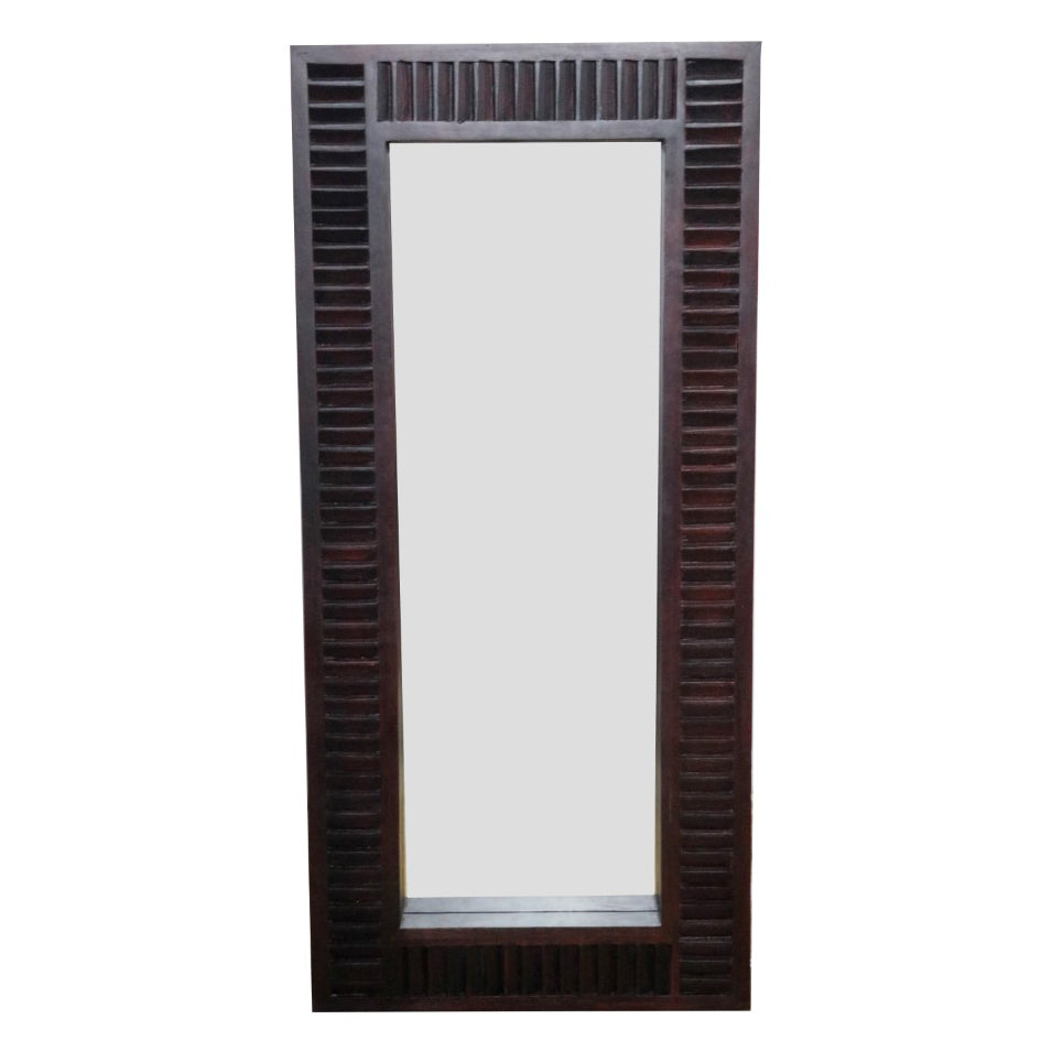 Classic Shuttered Solid wood Mirror Mirror