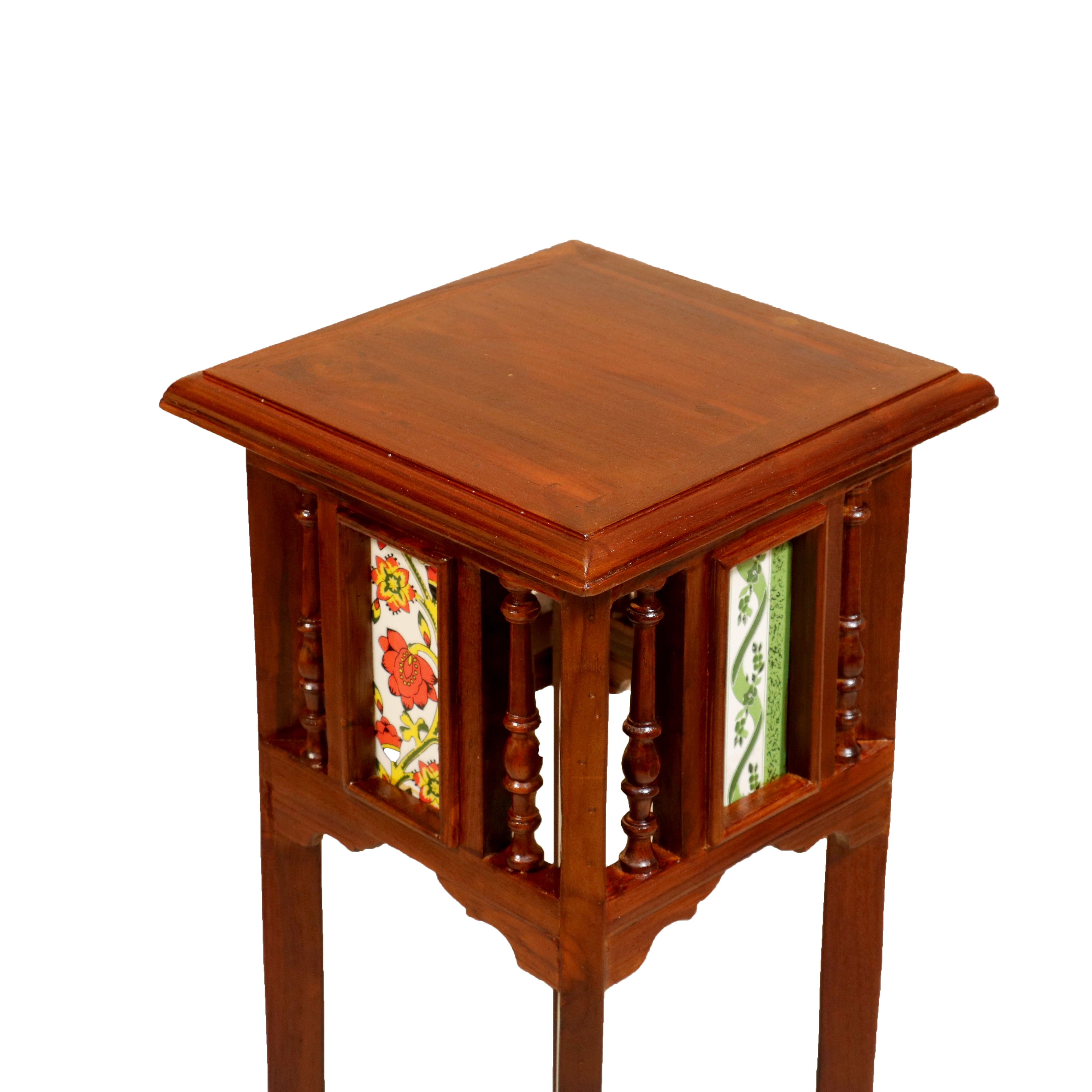 Classic Tiled End Table End Table