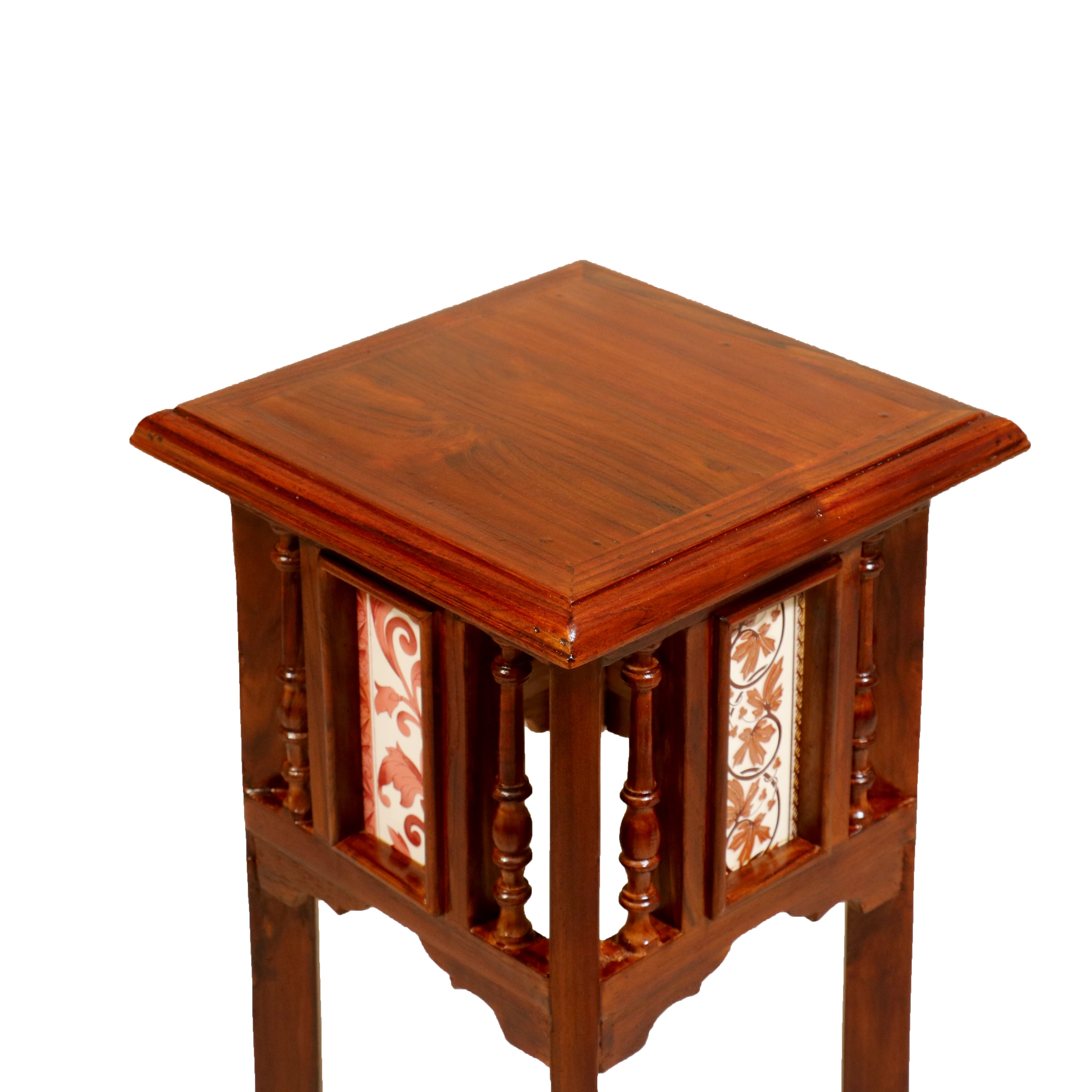 Classic Tiled End Table End Table