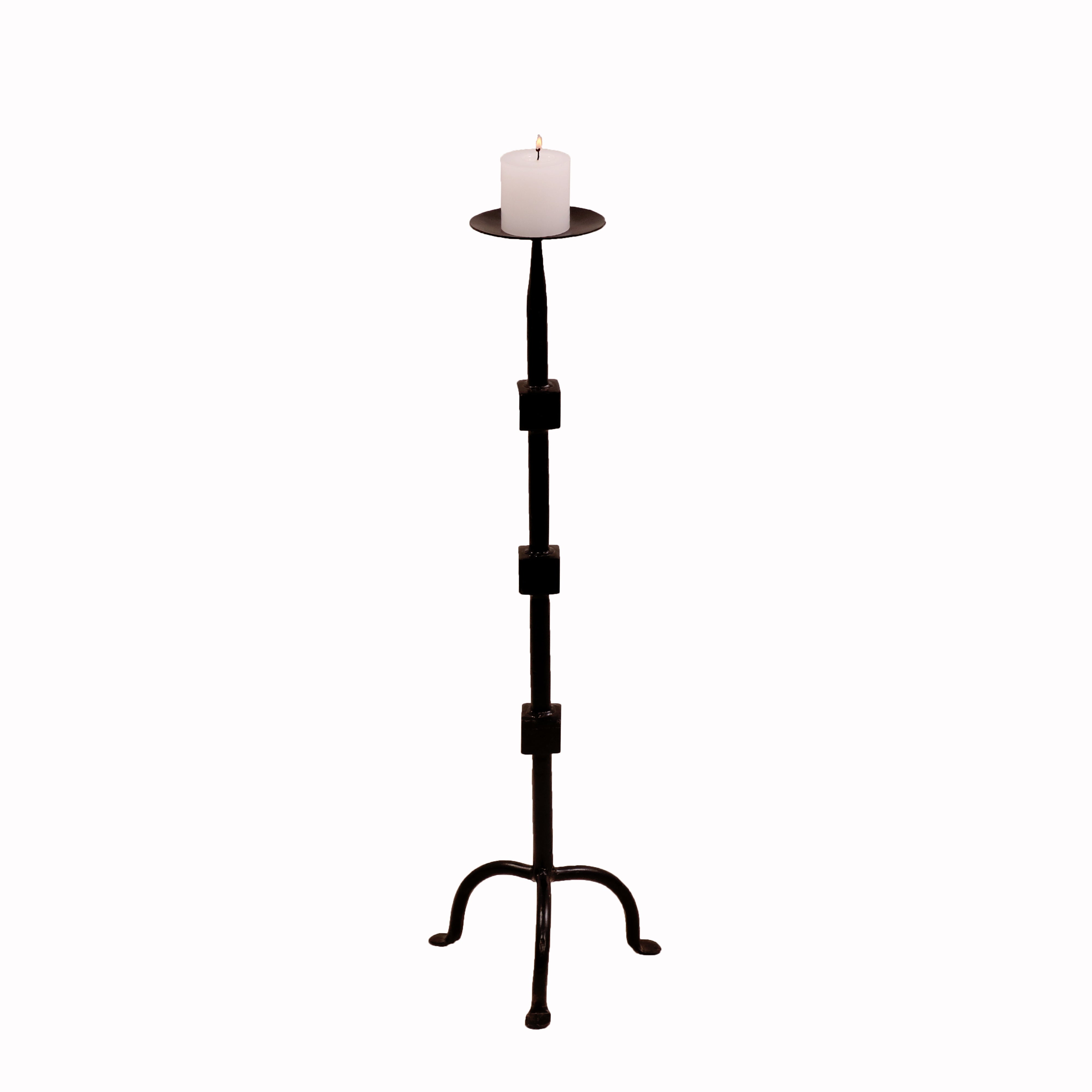 Squared Beads Candle Stand Candle Holder