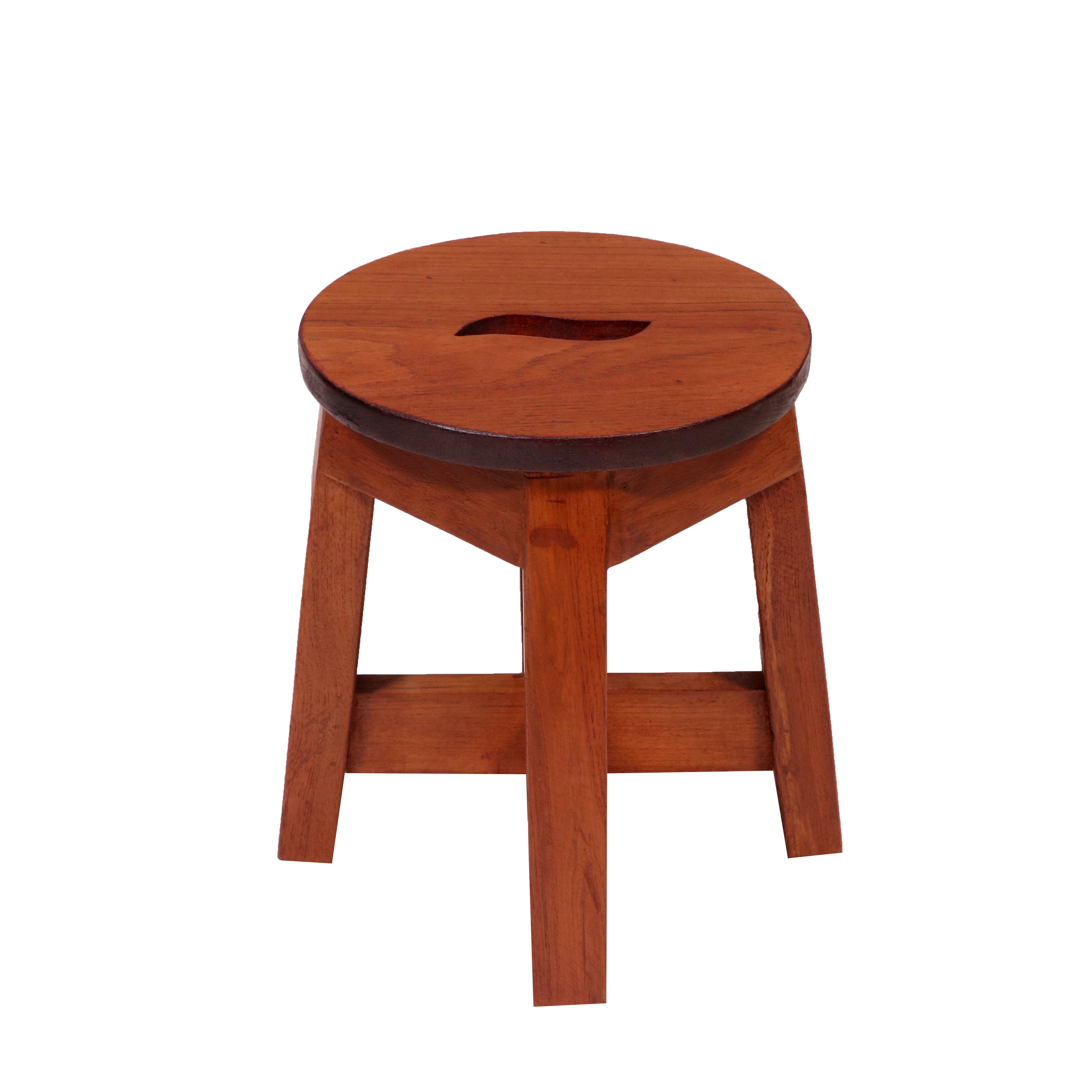 Solid teak Round Stool Stool