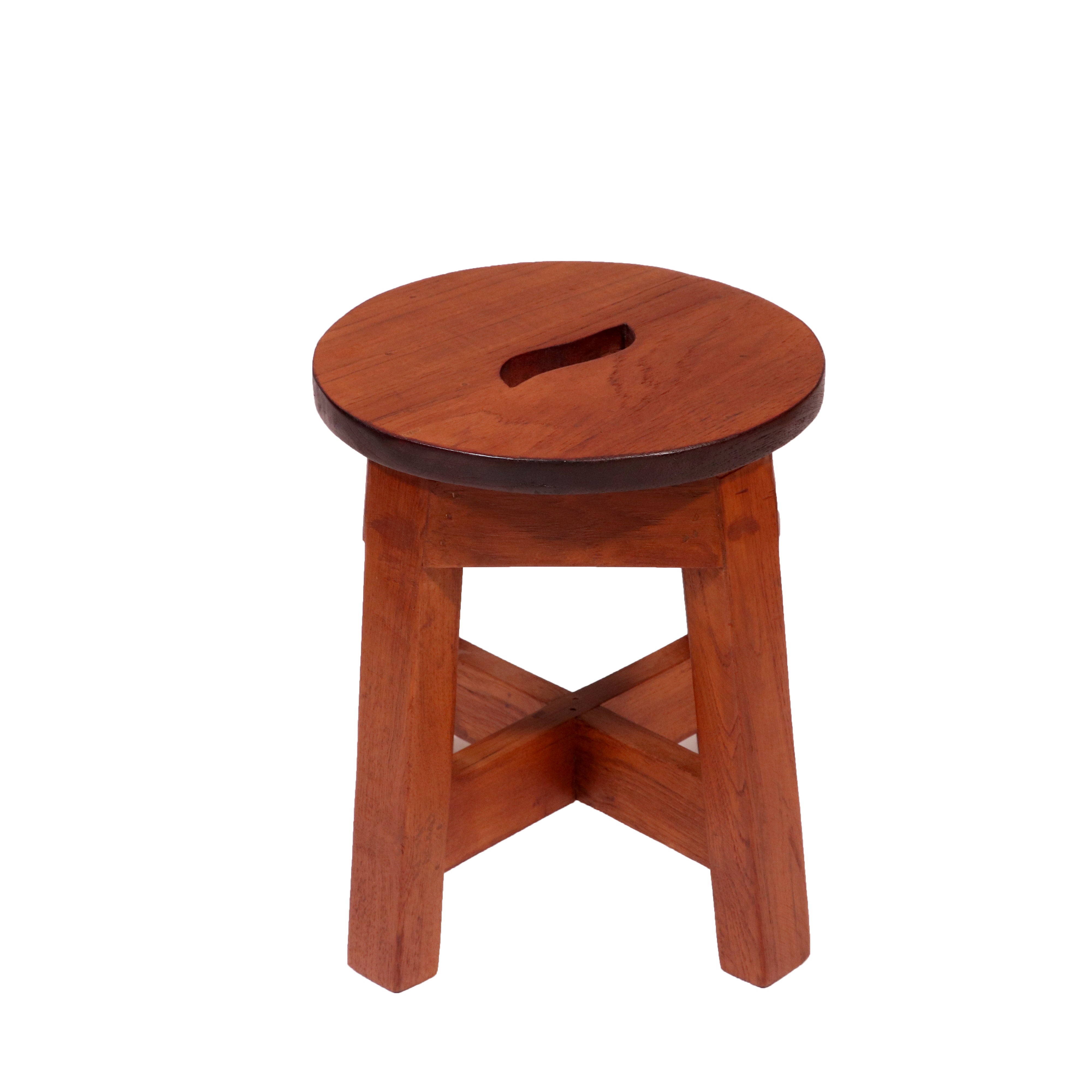 Solid teak Round Stool Stool