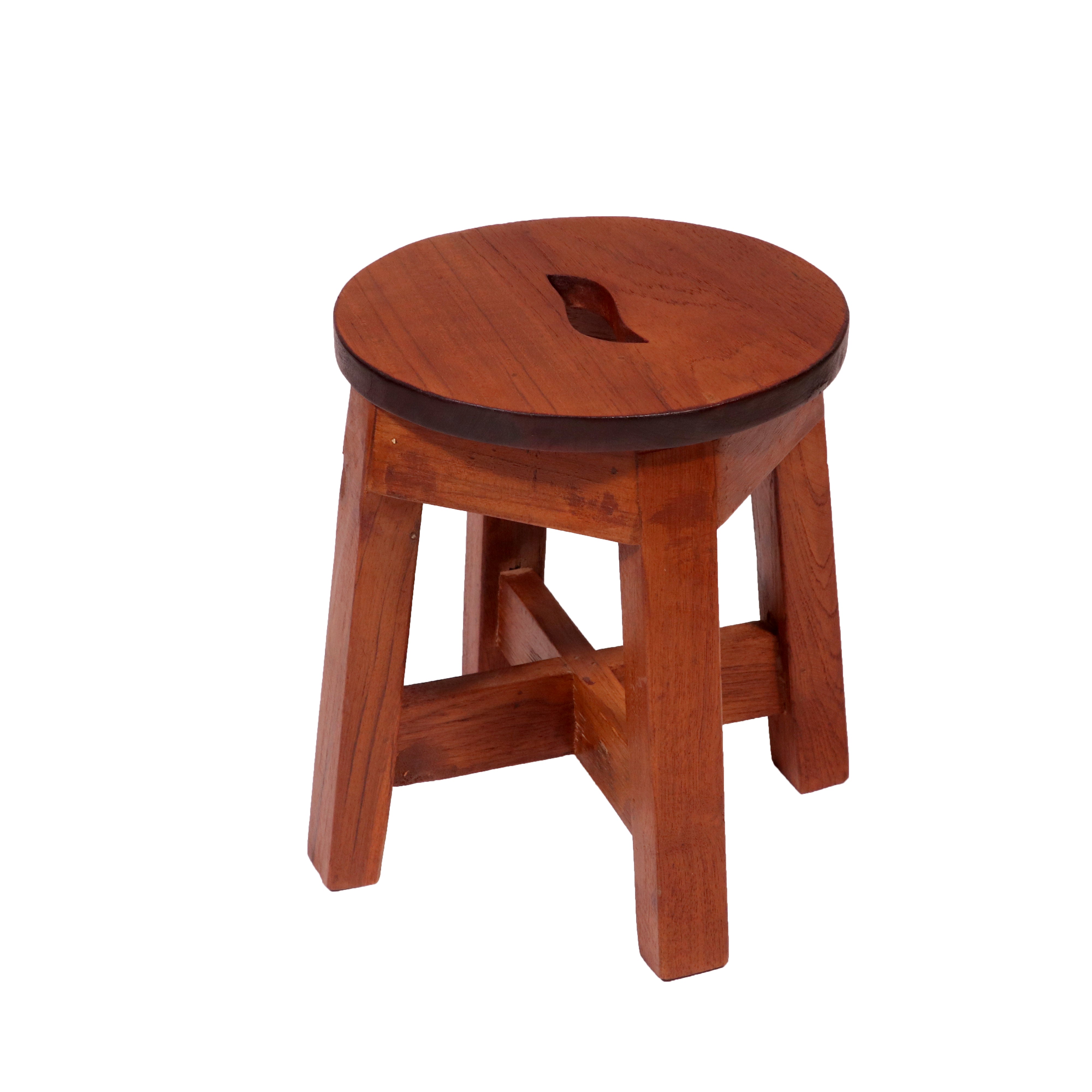 Solid teak Round Stool Stool