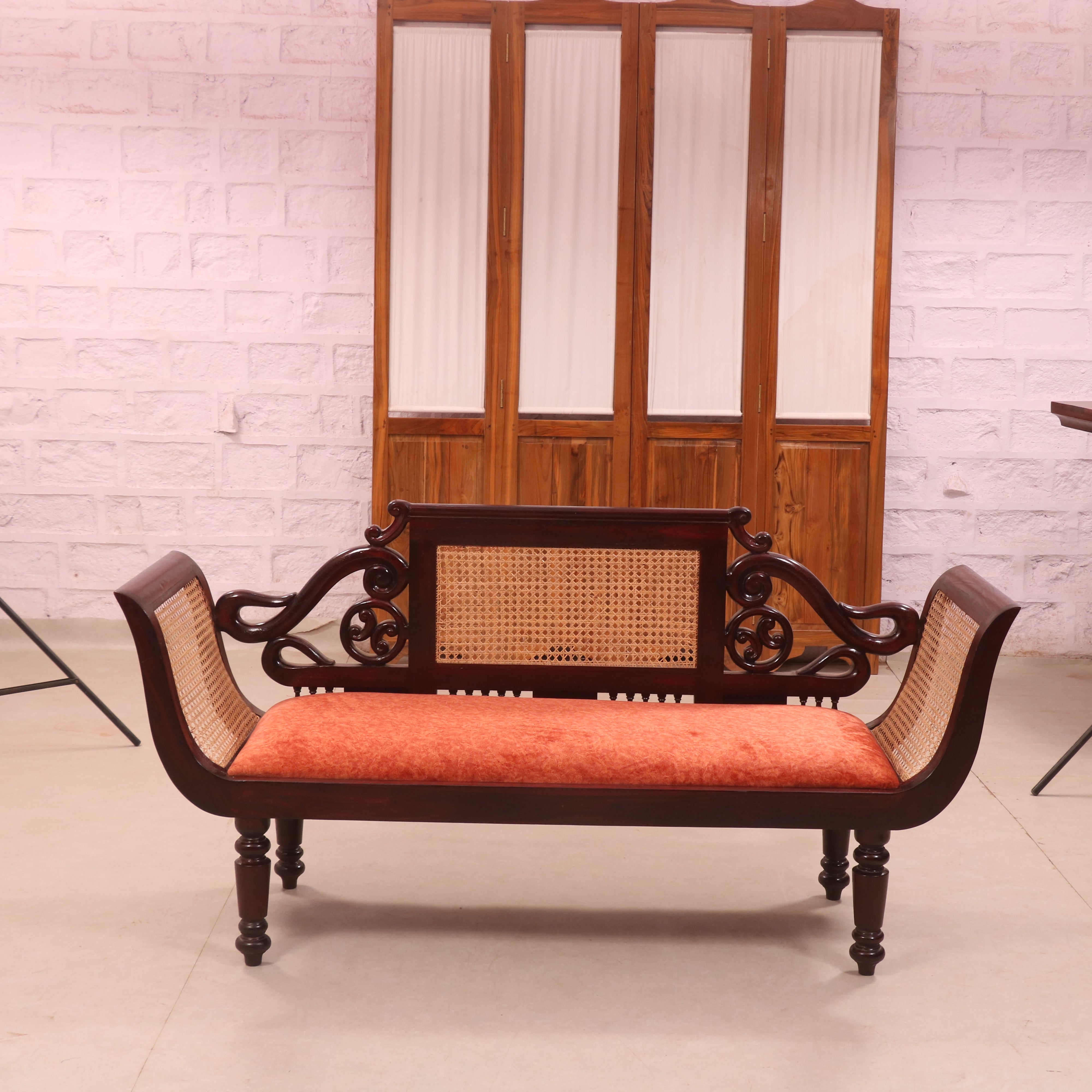 Ethnic Woven Sides Couch Sofa
