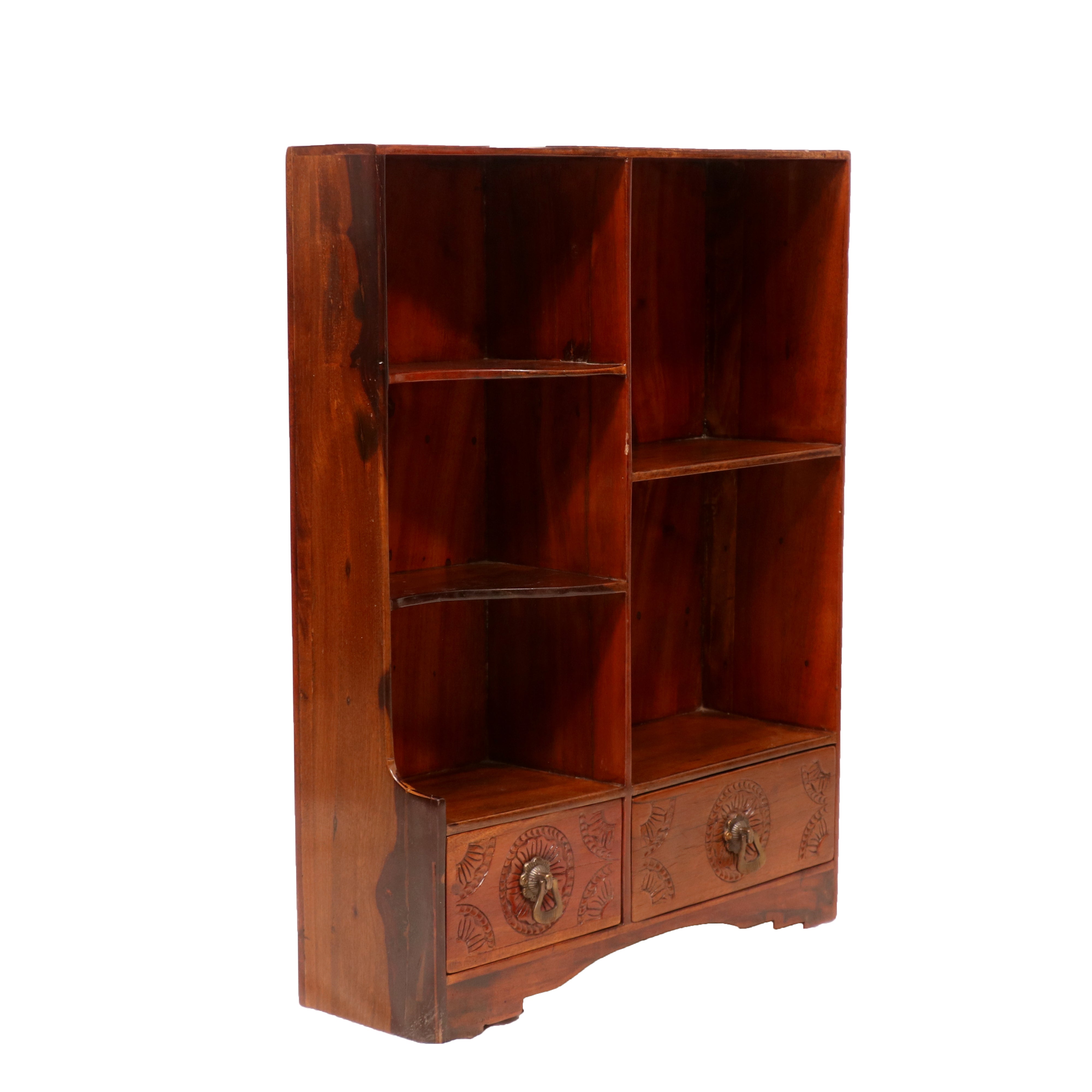 3-Shelf 2-Drawer Wall Hanging Rack Rack