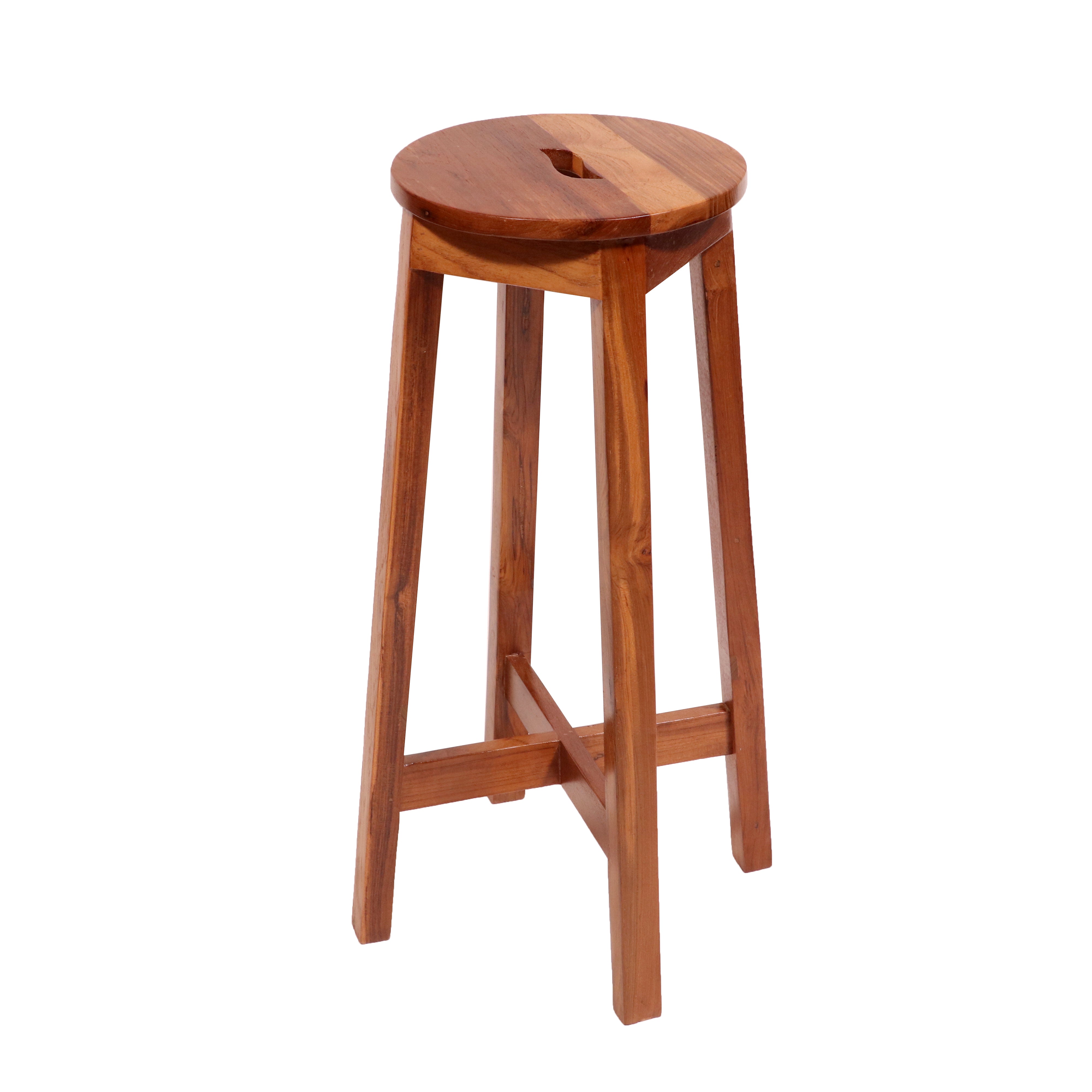 Solid teak Round Stool Stool