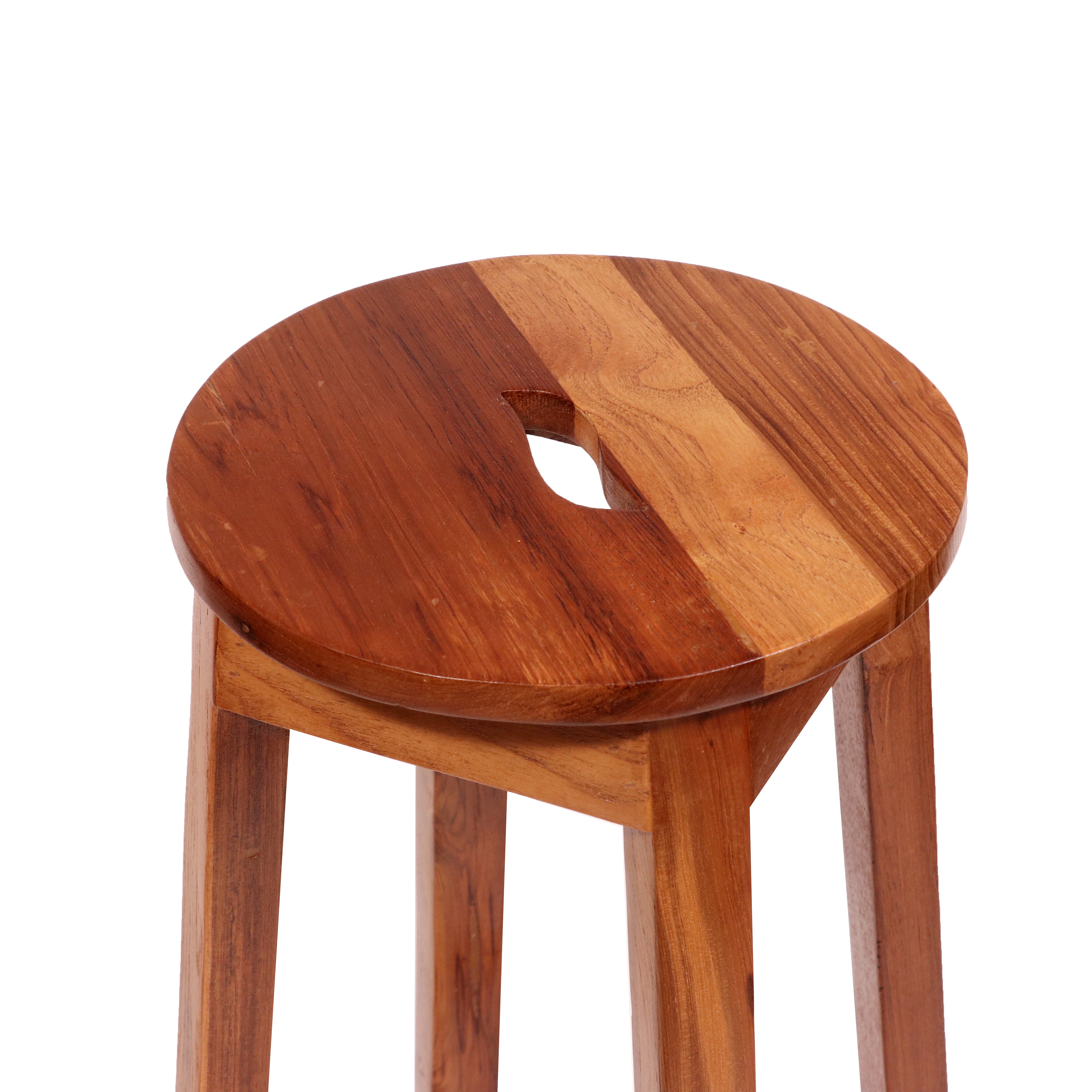 Solid teak Round Stool Stool