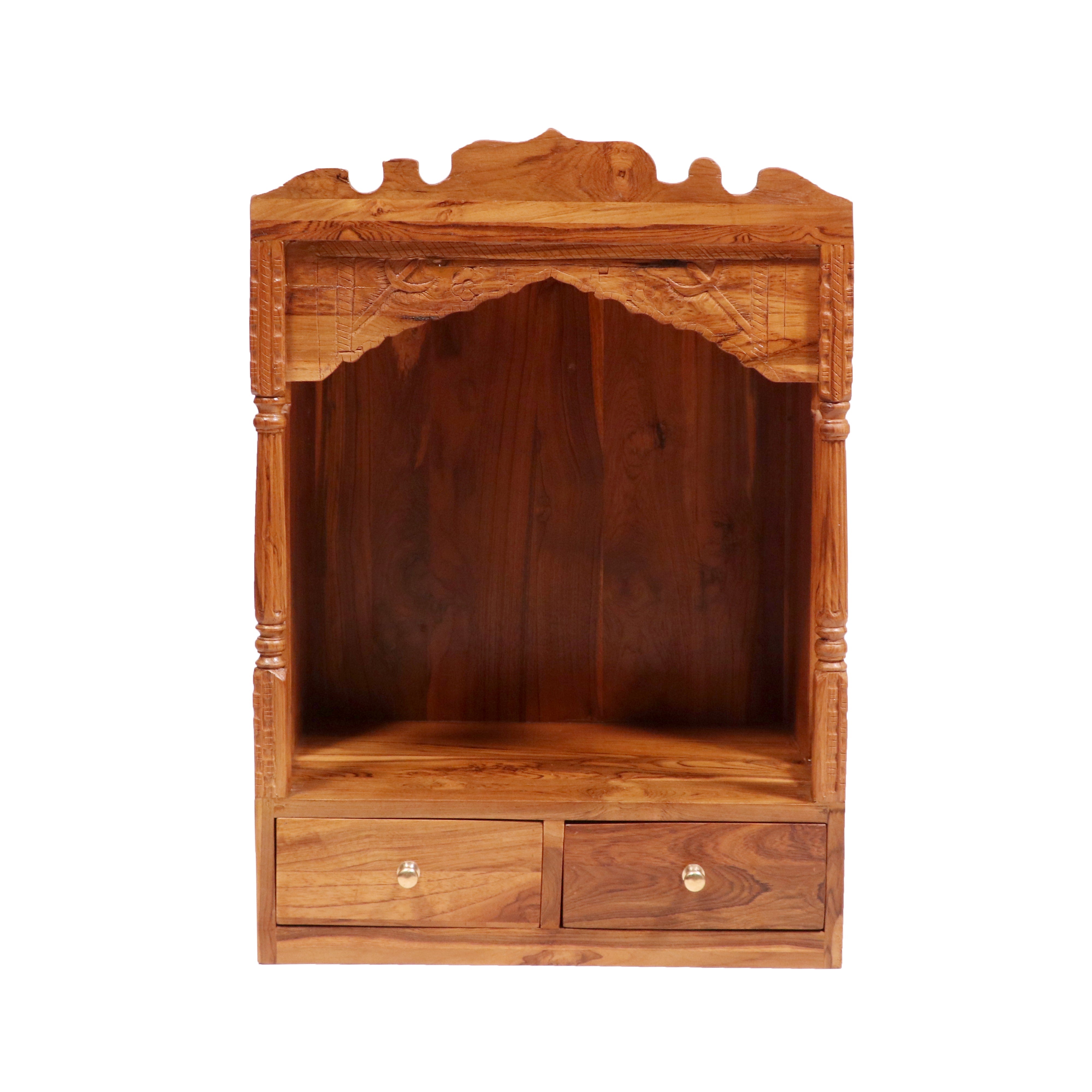 Natural Touch Wooden Antique Style Temple Temple