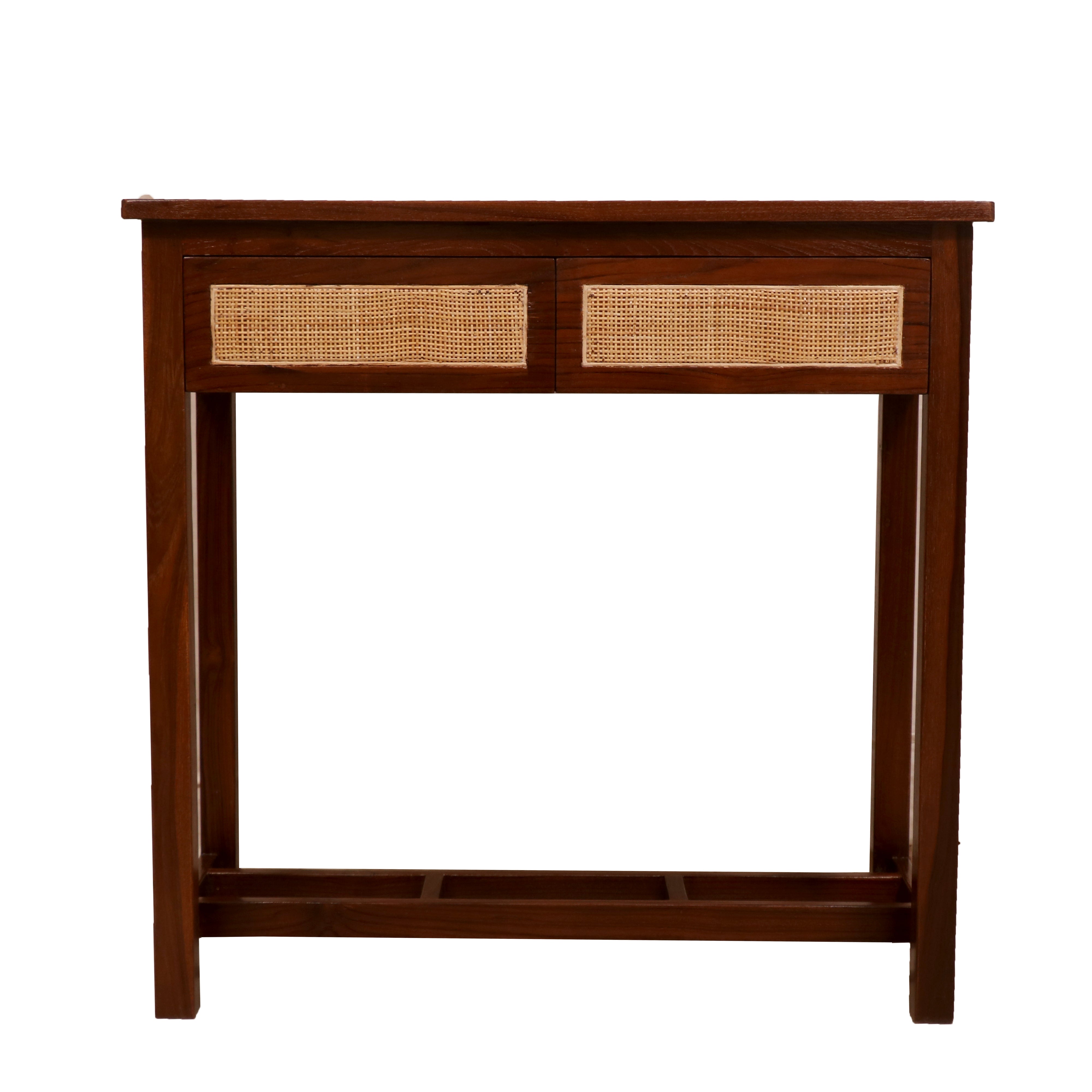 2 Cane Drawer Study Table Study Table