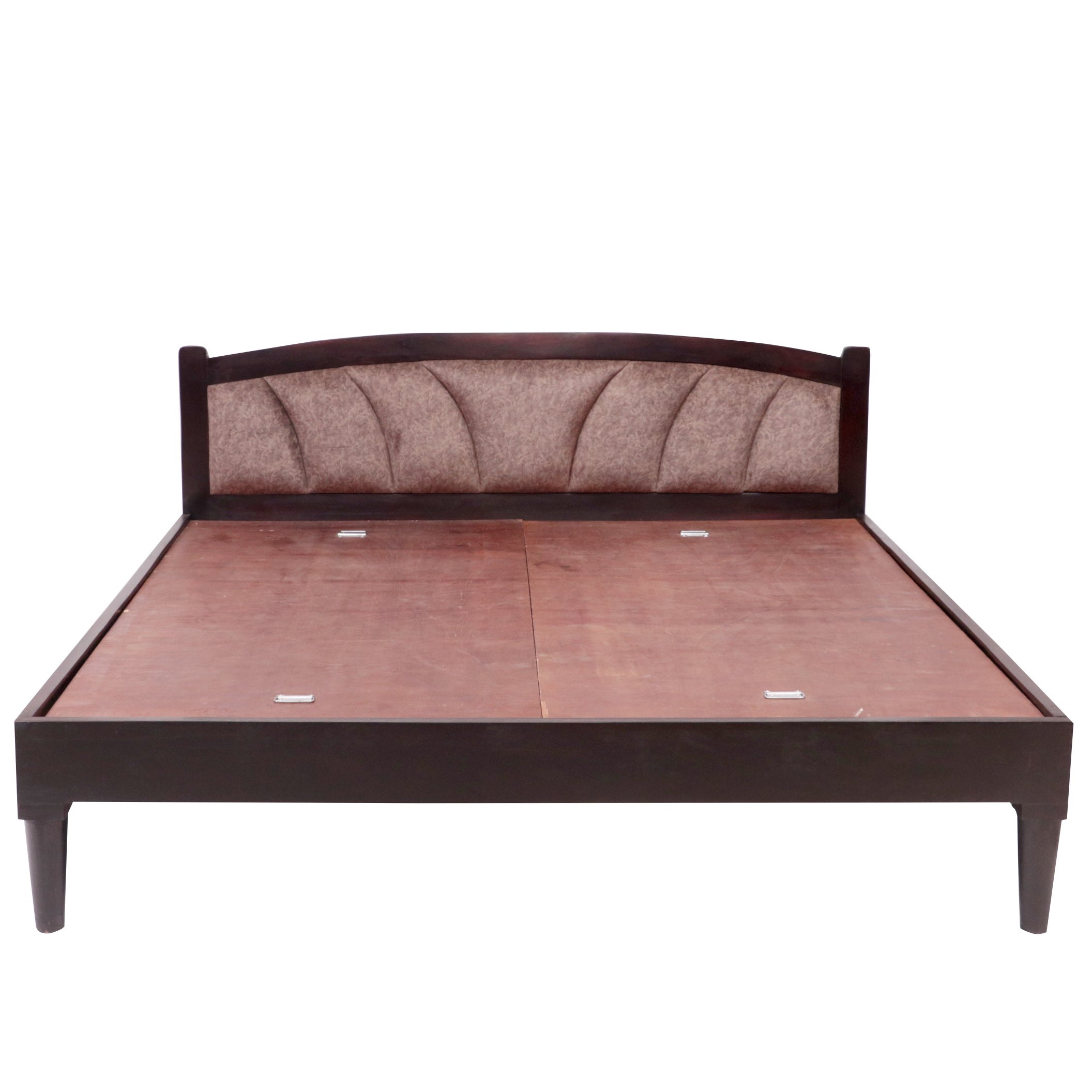 Teak wood Upholstered Bed Bed