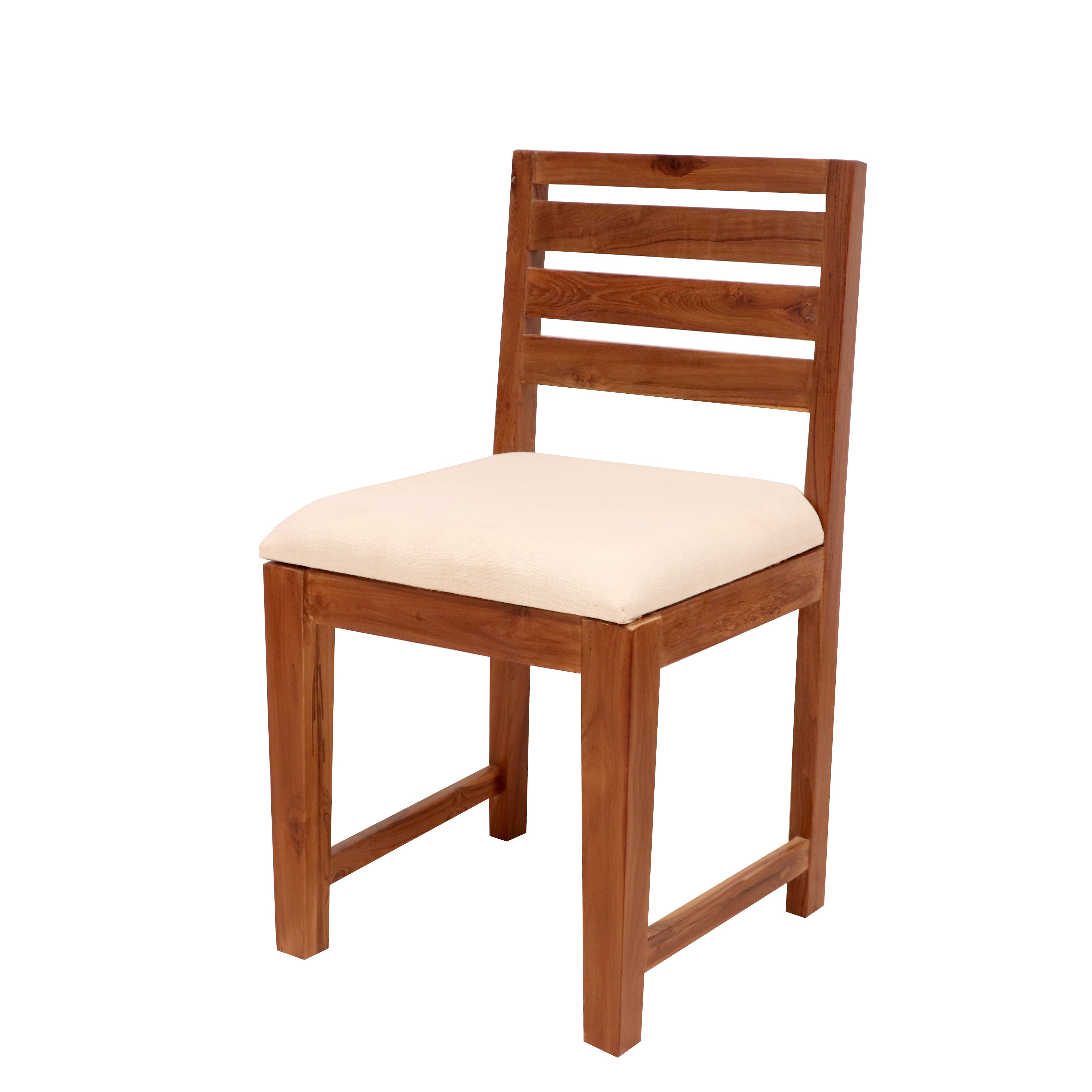6 Seater Teak wood dining table with 4 chair & 1 Bench Dining Set
