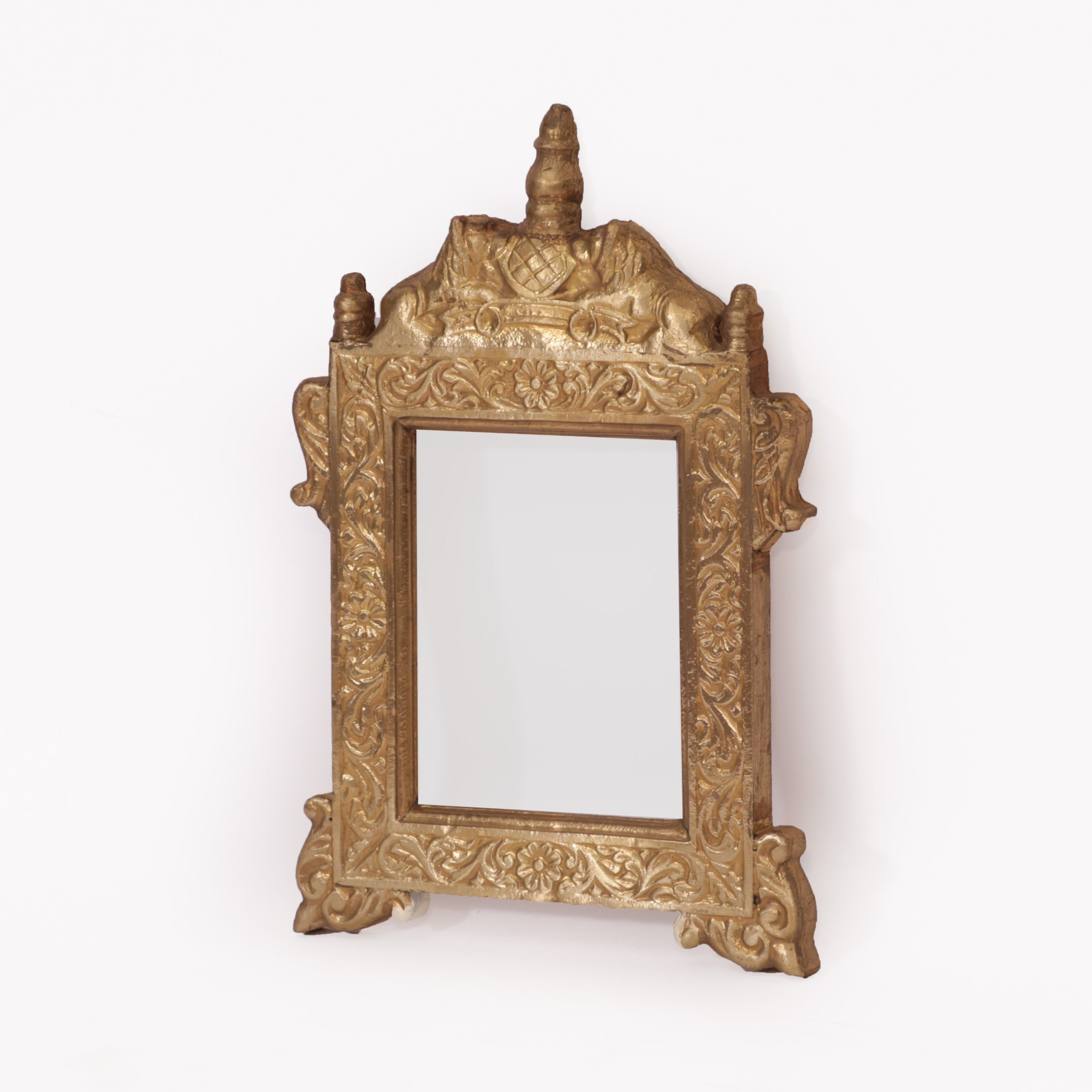 Metallic Fitted Heritage Mirror Mirror