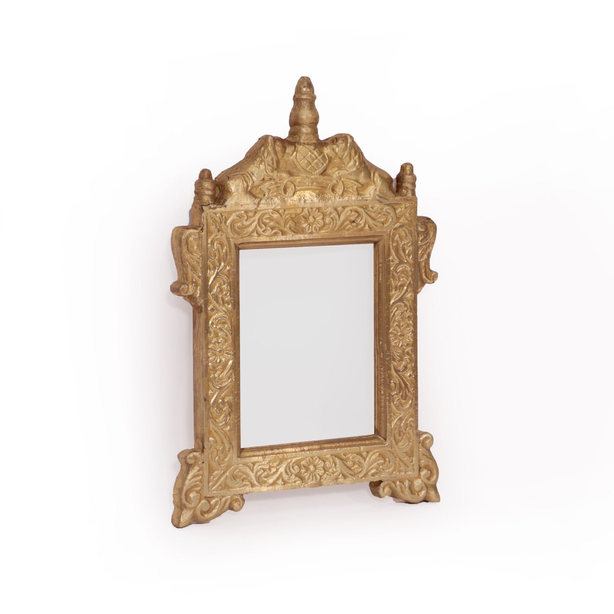 Metallic Fitted Heritage Mirror Mirror