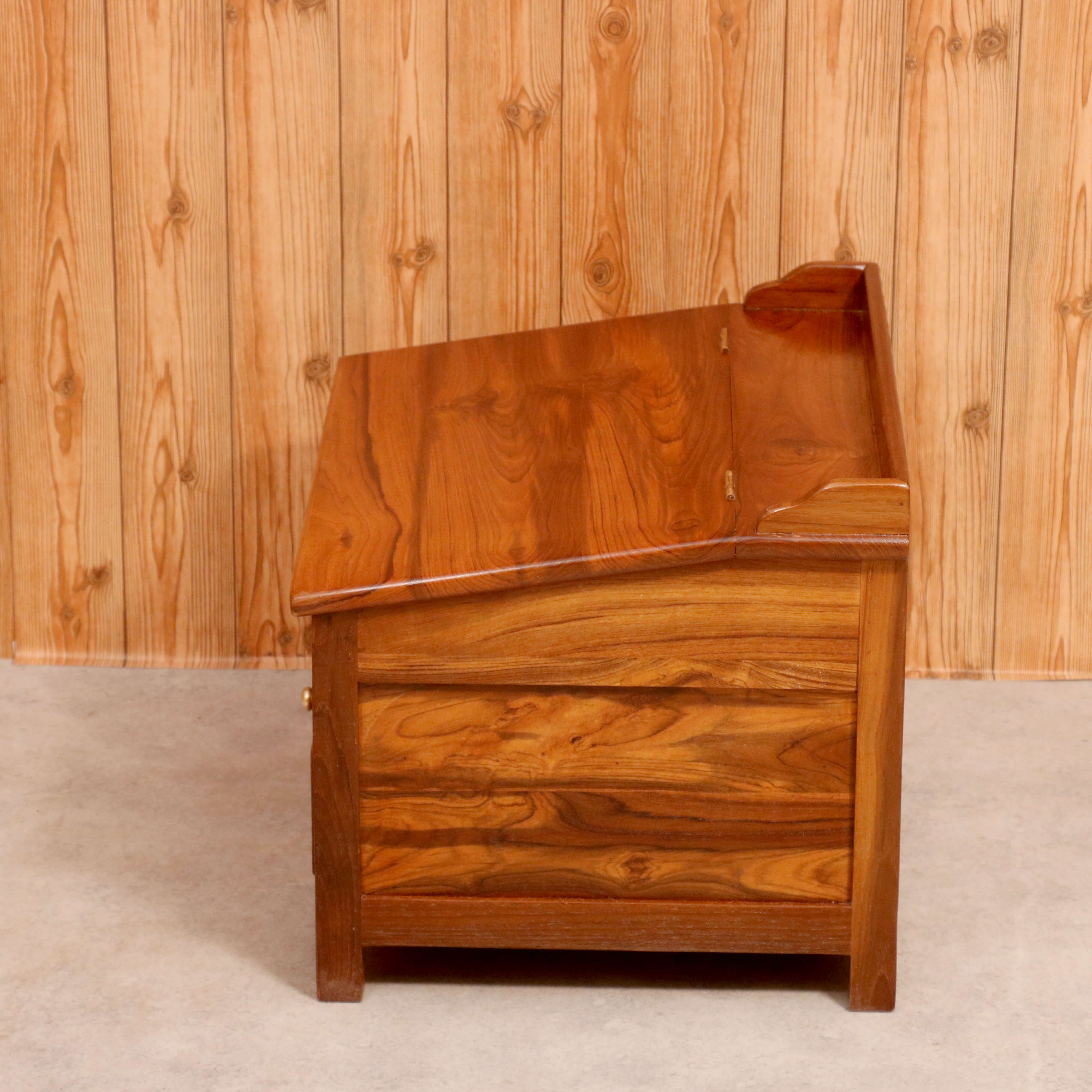 Ethnic Wooden Munim Study Table Lapdesk
