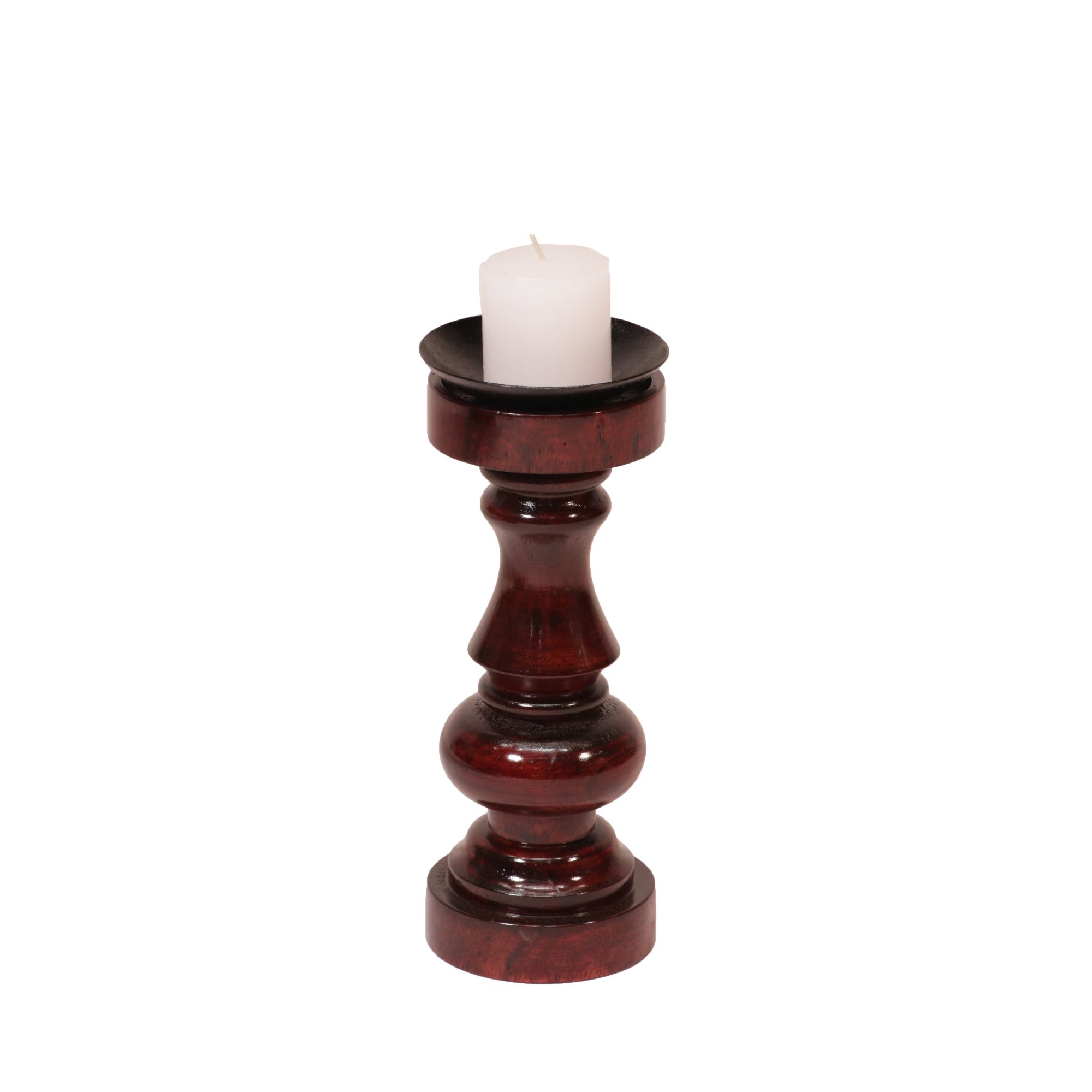 Wooden Risen Sun Candle Holder Candle Holder