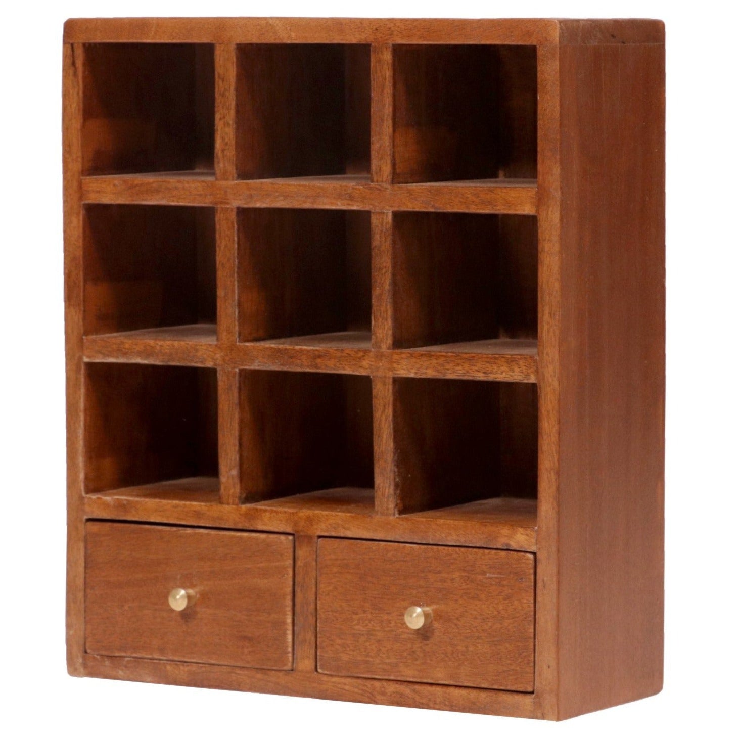 Compartment 9 slot + 2 drawer Wall Hanging Cabinet Wall Cabinet