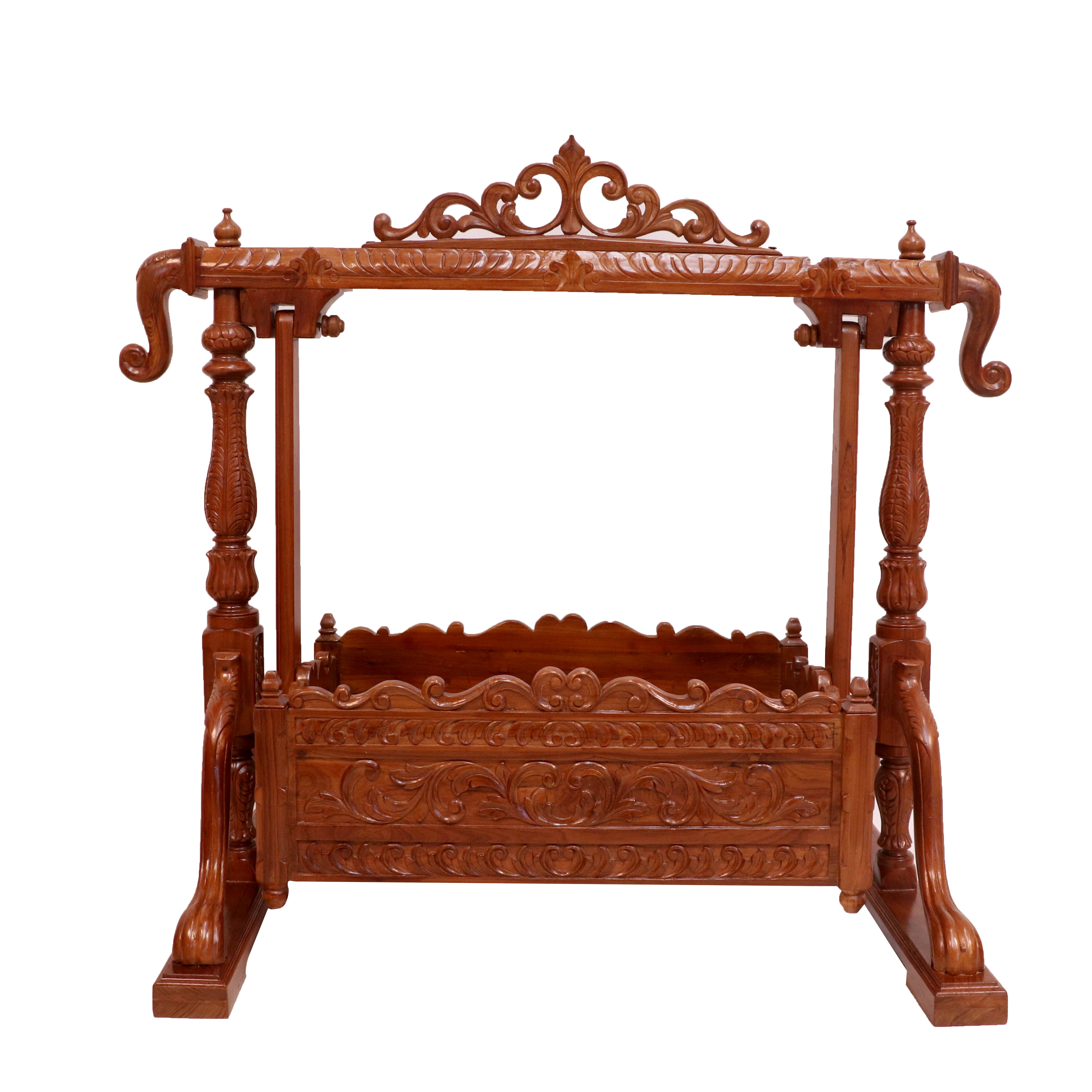 Rajshahi Teak wood Cradle Cradle
