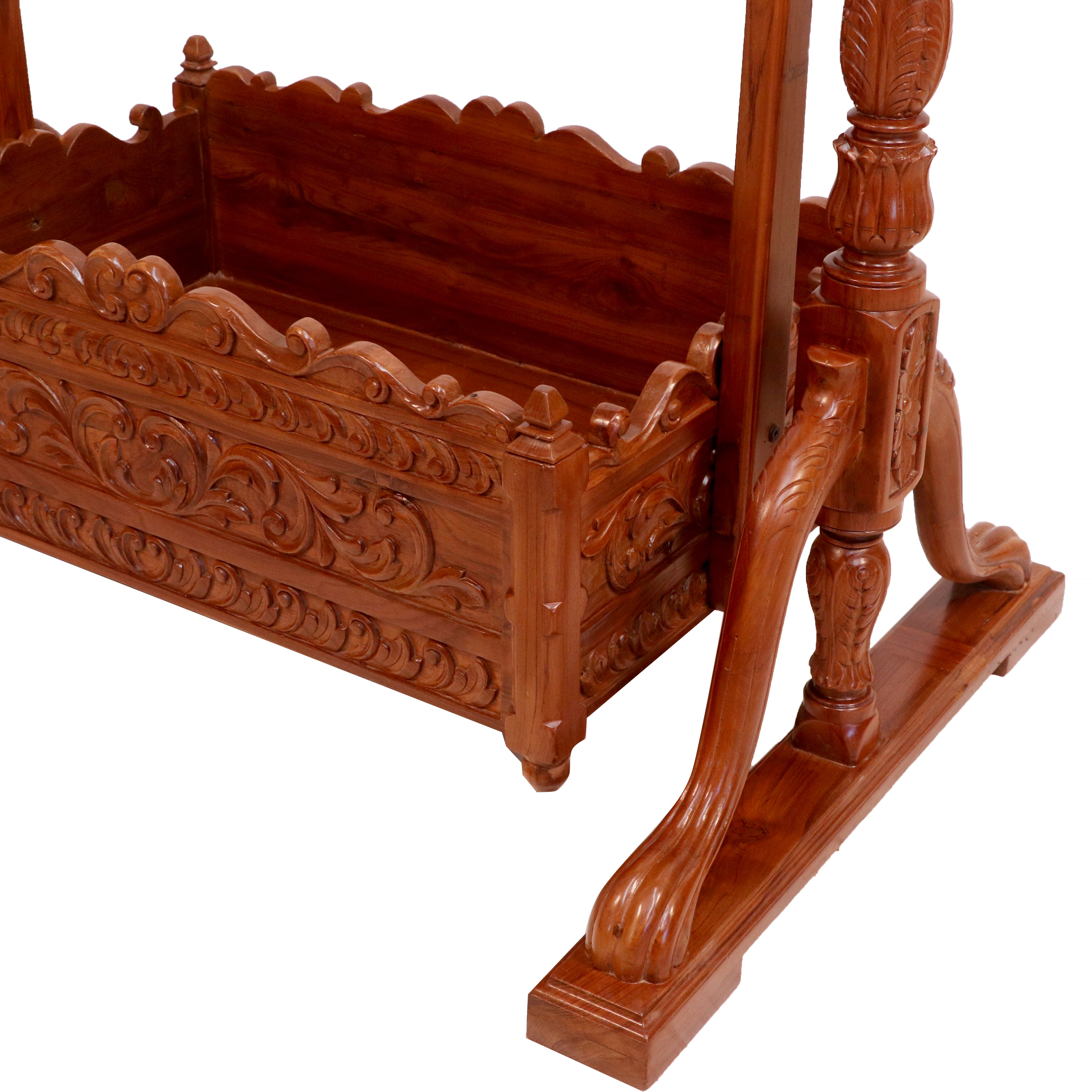 Rajshahi Teak wood Cradle Cradle