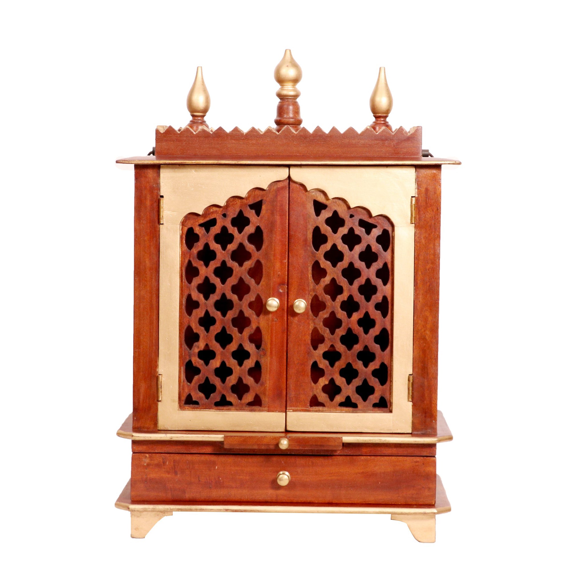 Royal Wooden Jali Temple Temple
