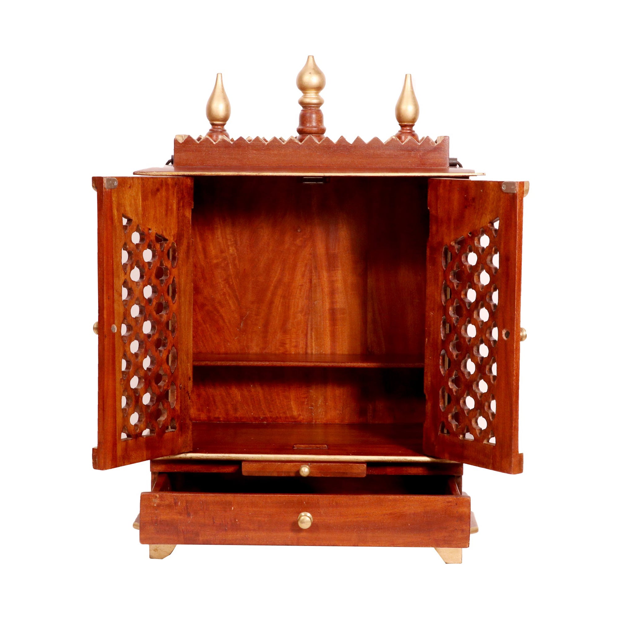 Royal Wooden Jali Temple Temple